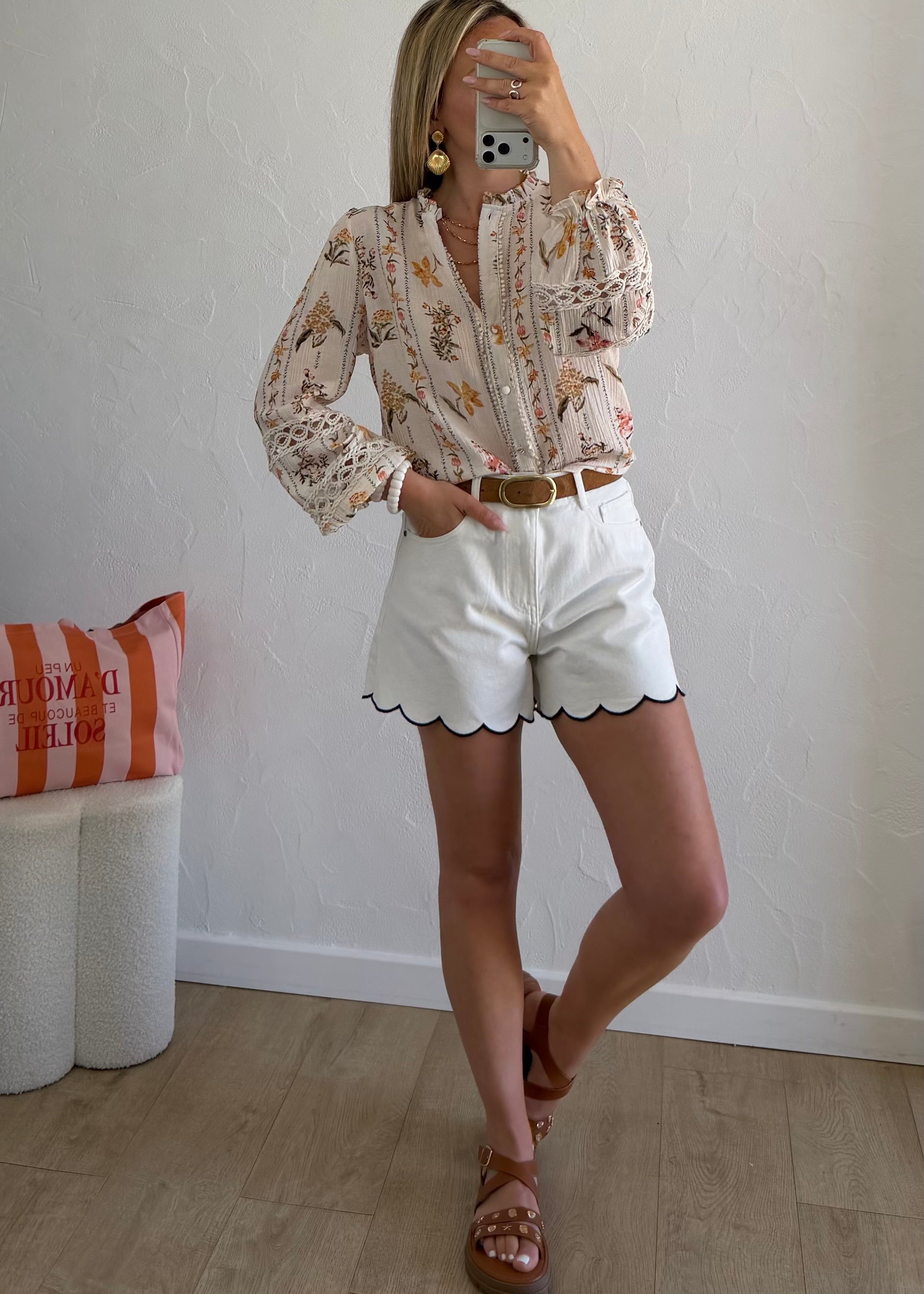 Chemisier BIANCA Jaune