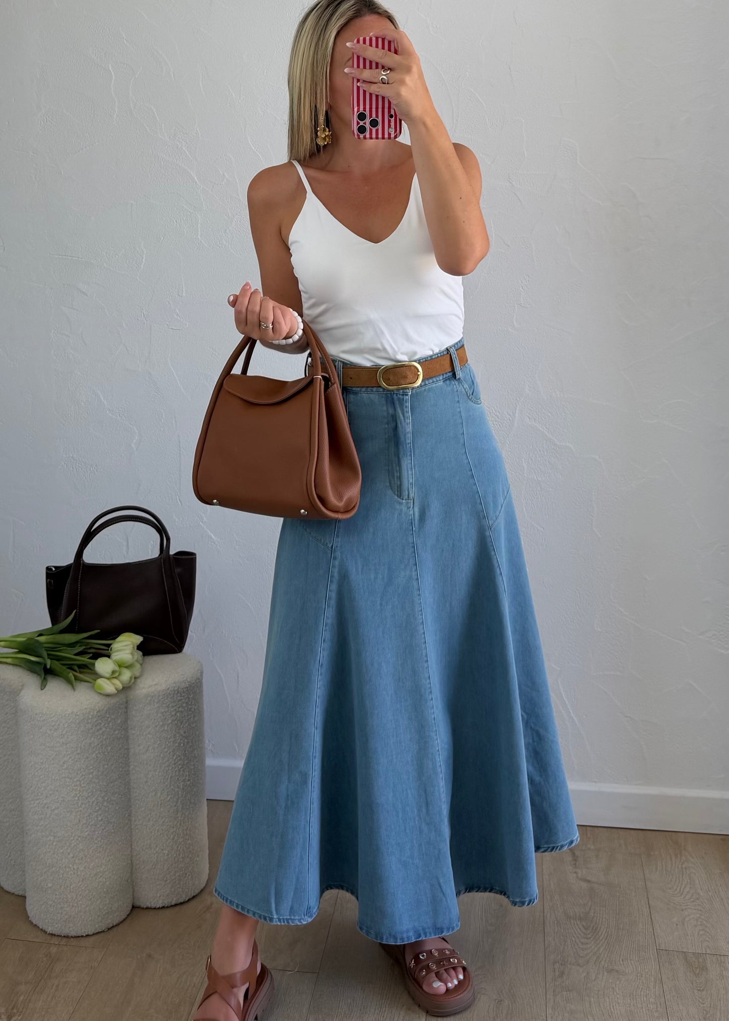 Jupe ROMY Bleu