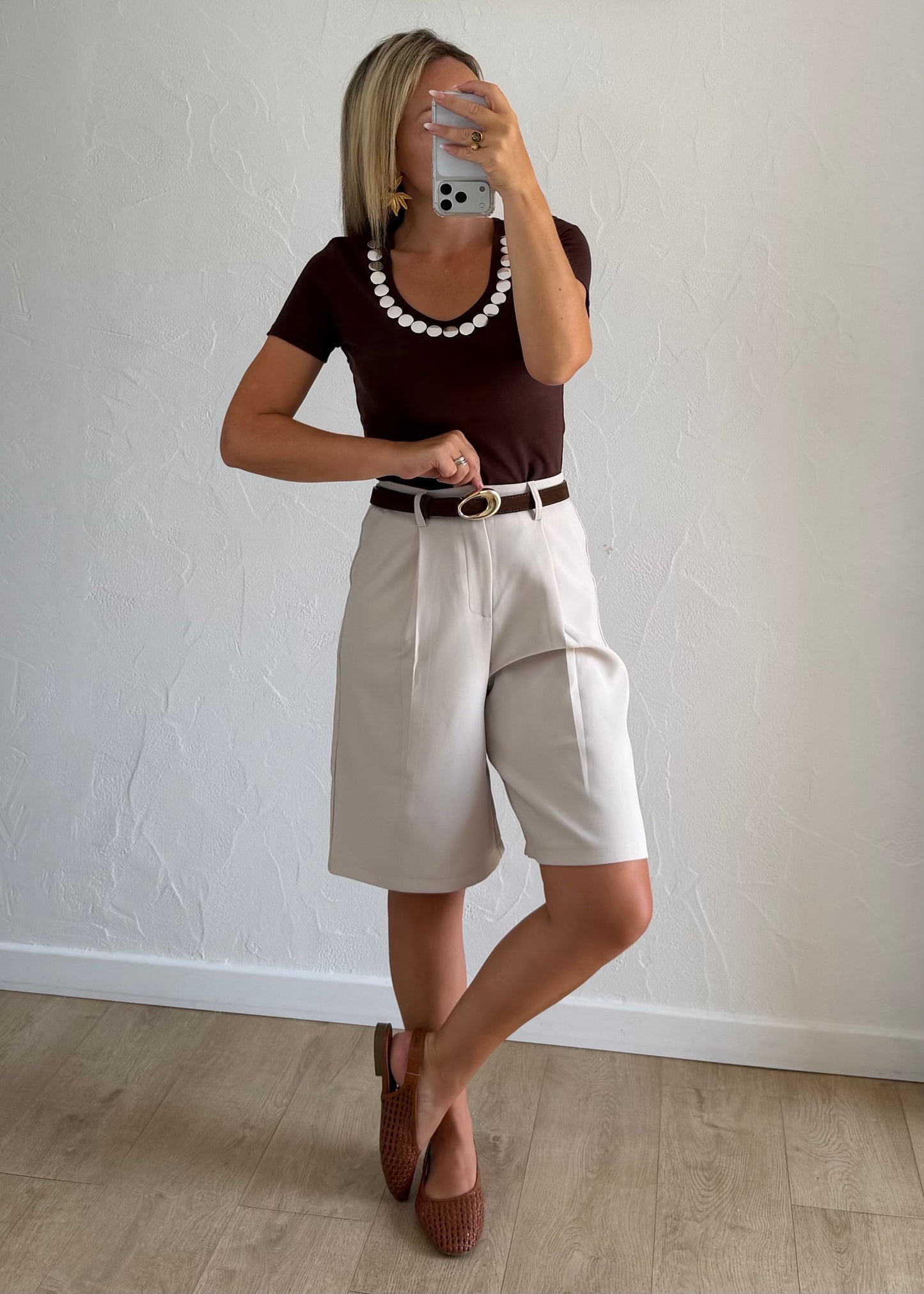 tee-shirt Milo marron
