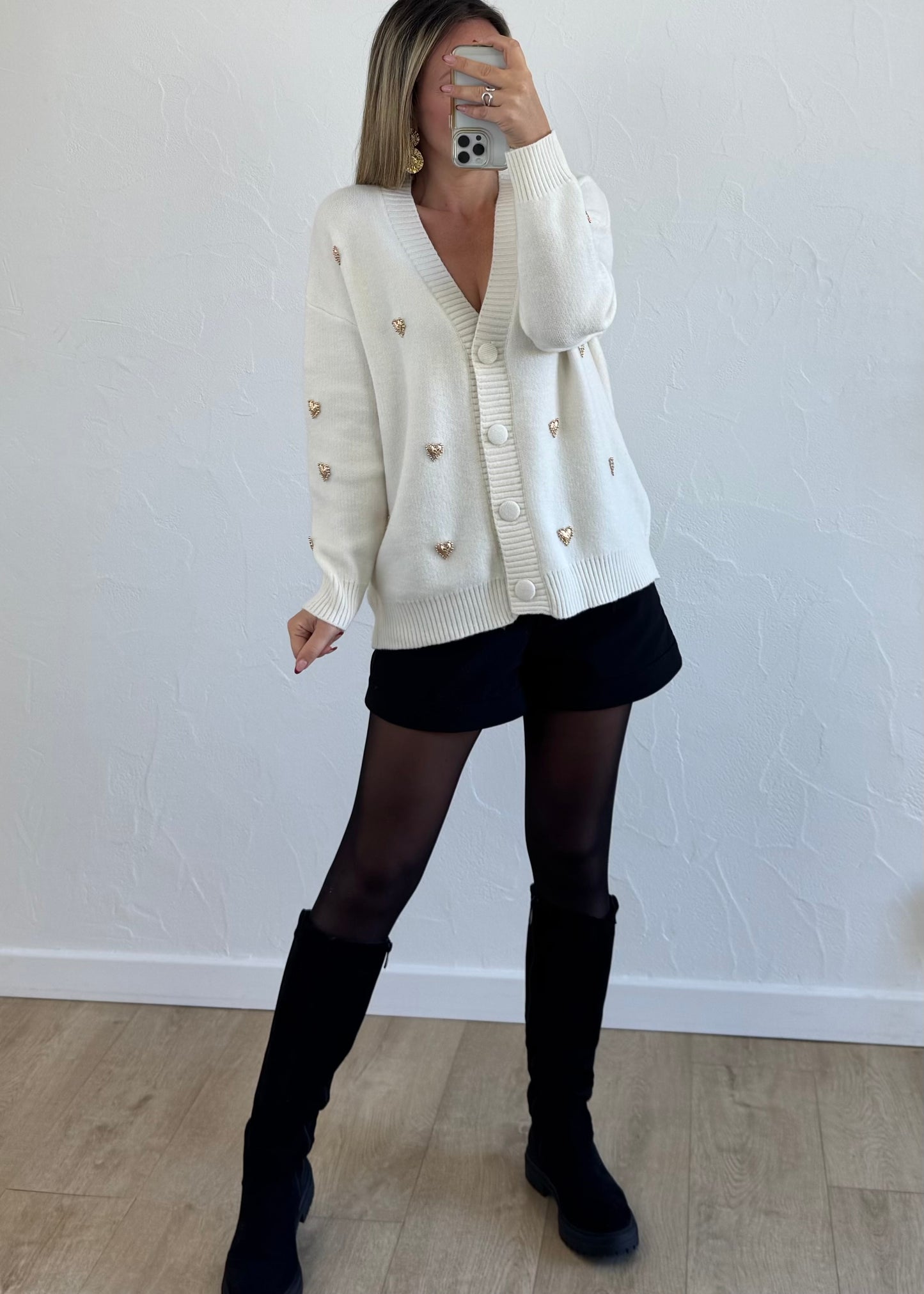 Gilet AURELLINE Ecru