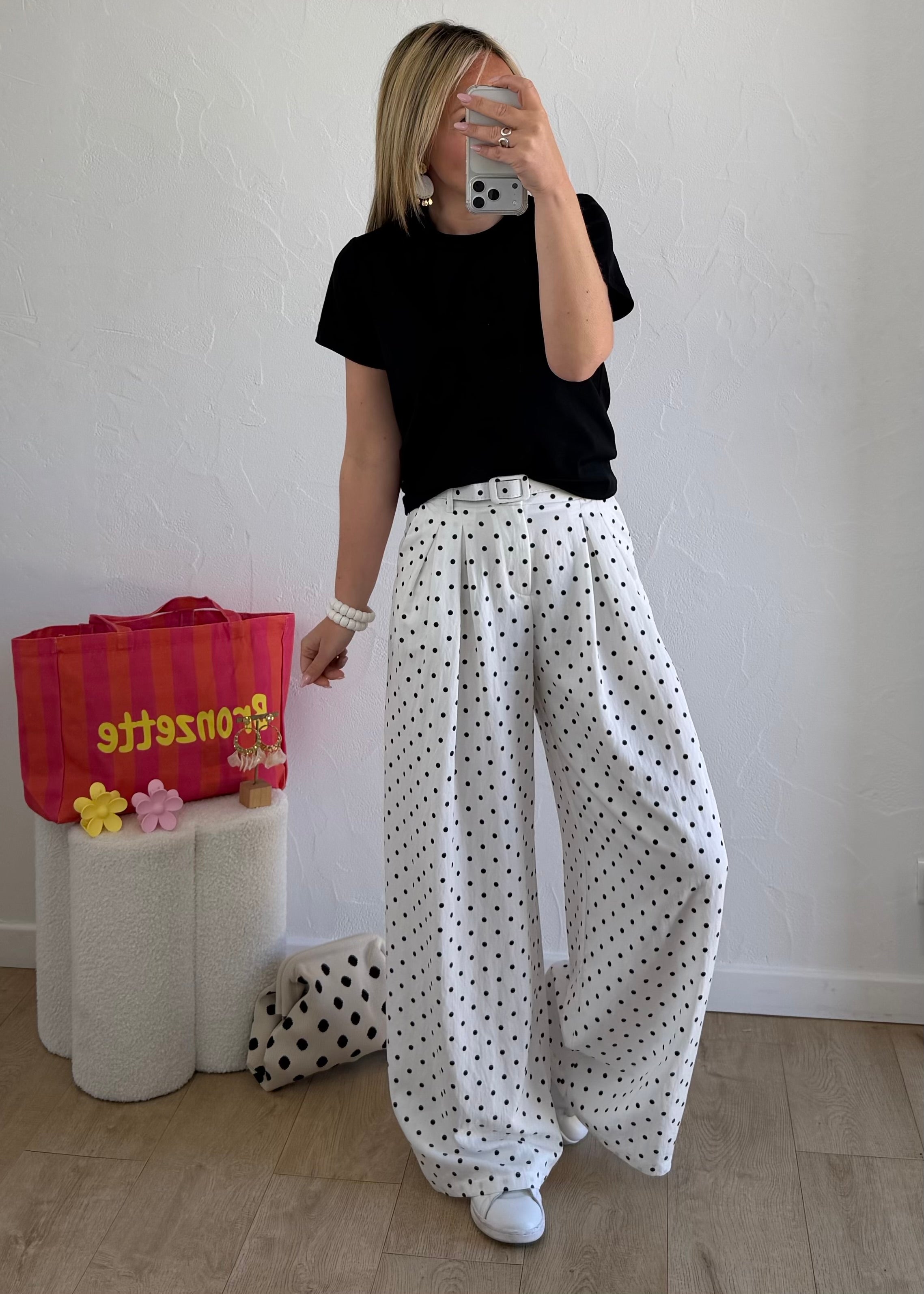 Pantalon SUZON Blanc