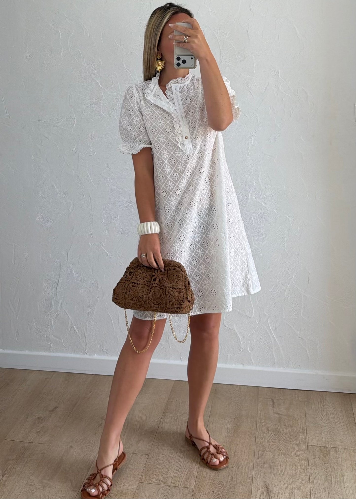 Robe ALICA Blanc