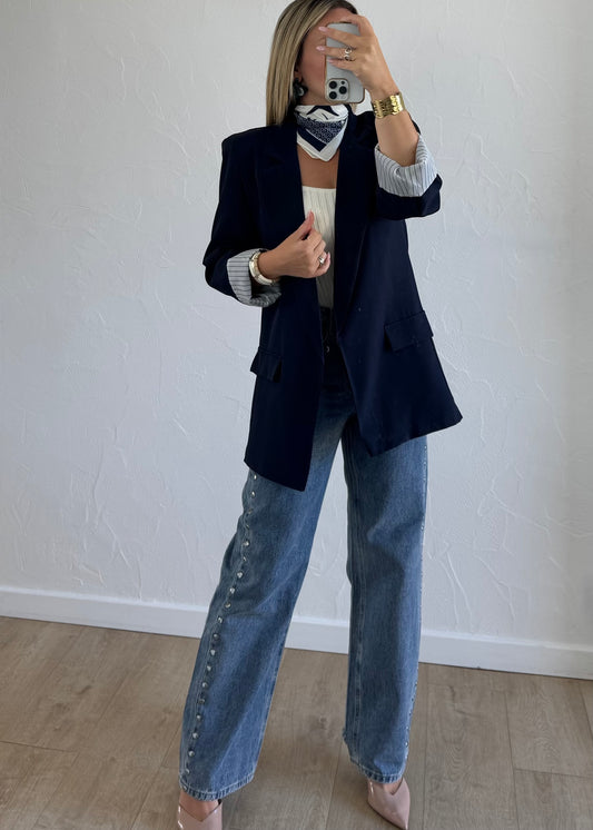 Blazer ROSY Bleu Marine
