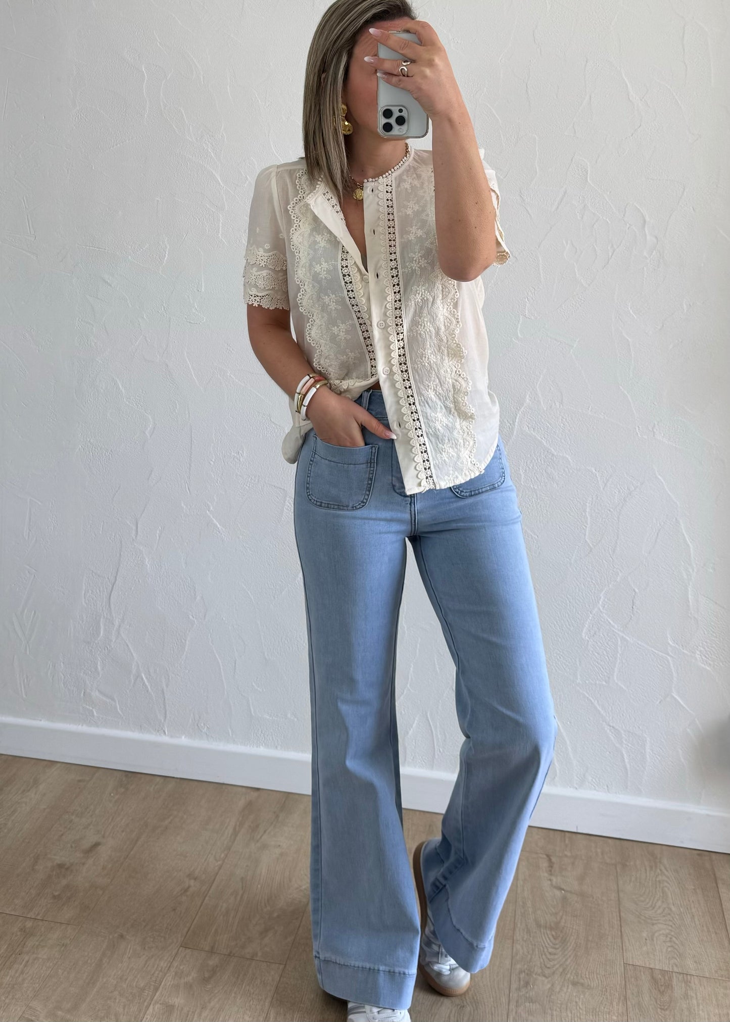 Chemisier Louna beige