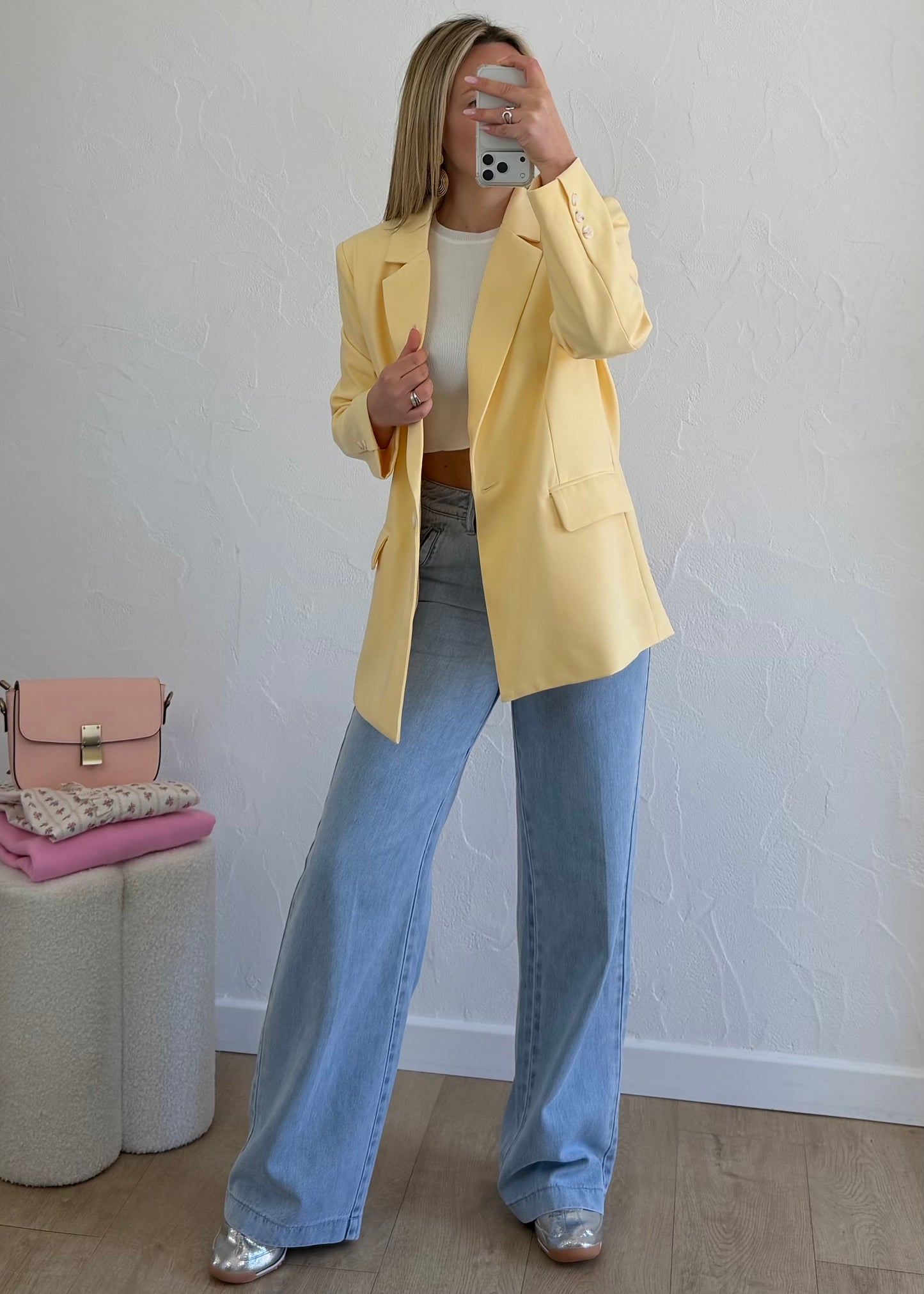 Blazer CORALIE Jaune