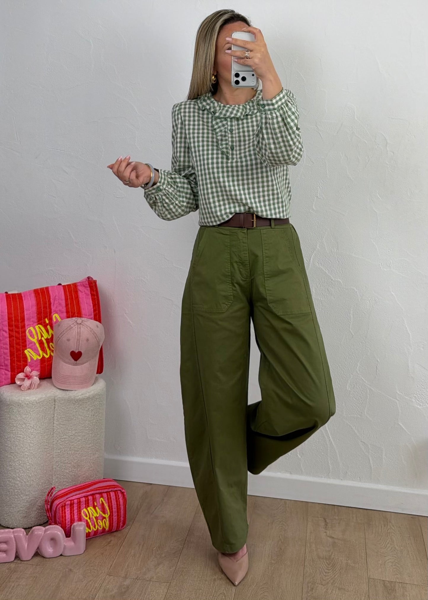 Blouse FAUSTINE Vert