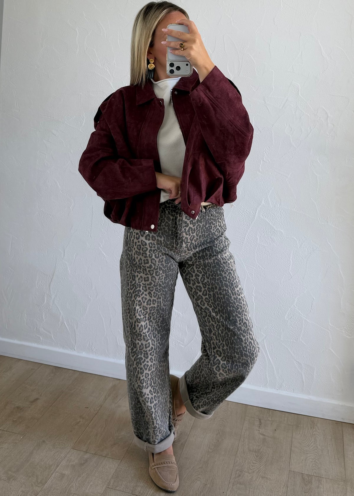 Bombers Aline bordeaux