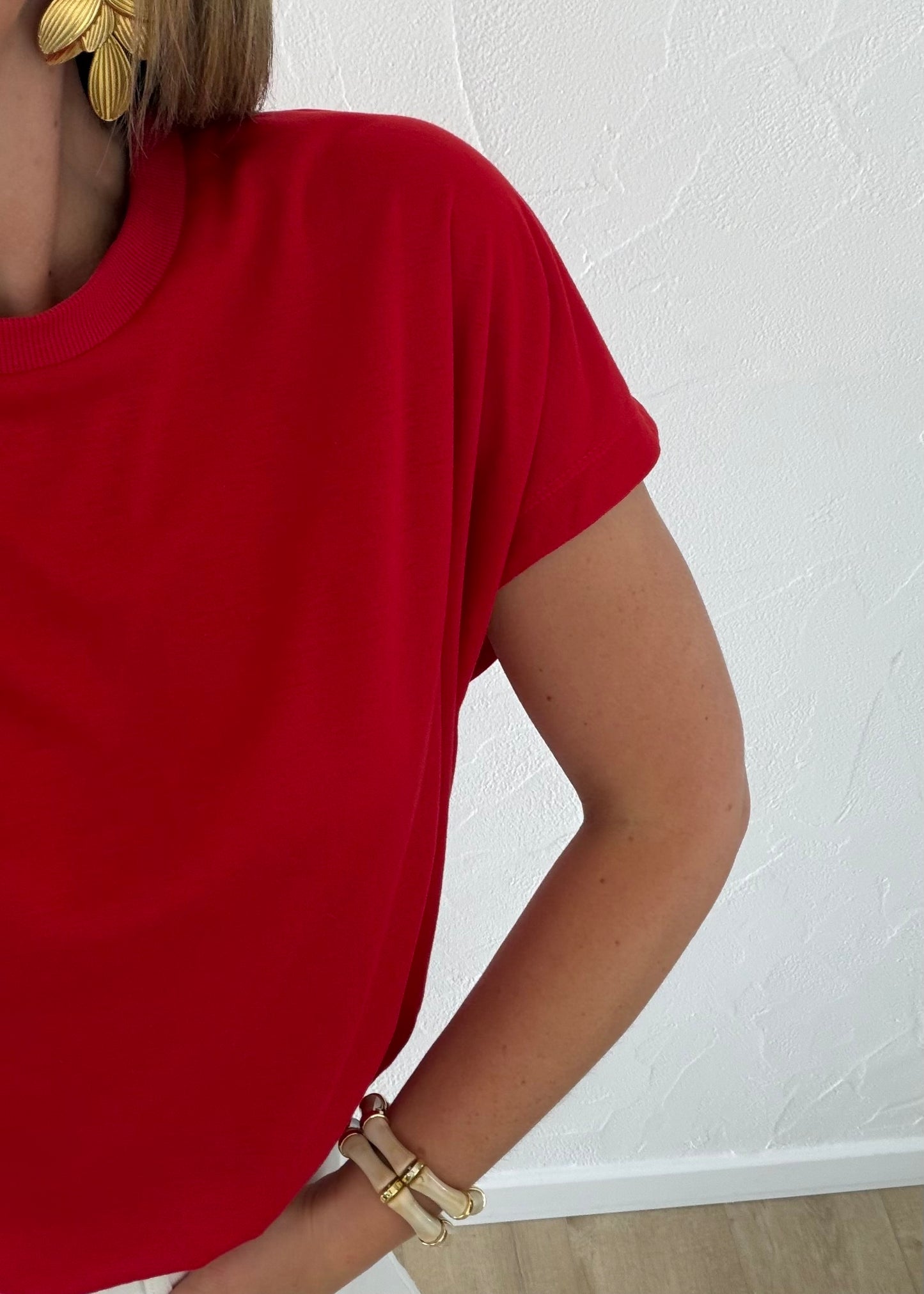 Tee-shirt ELWYN Rouge