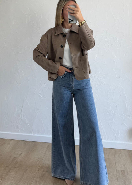 Veste TINA Taupe