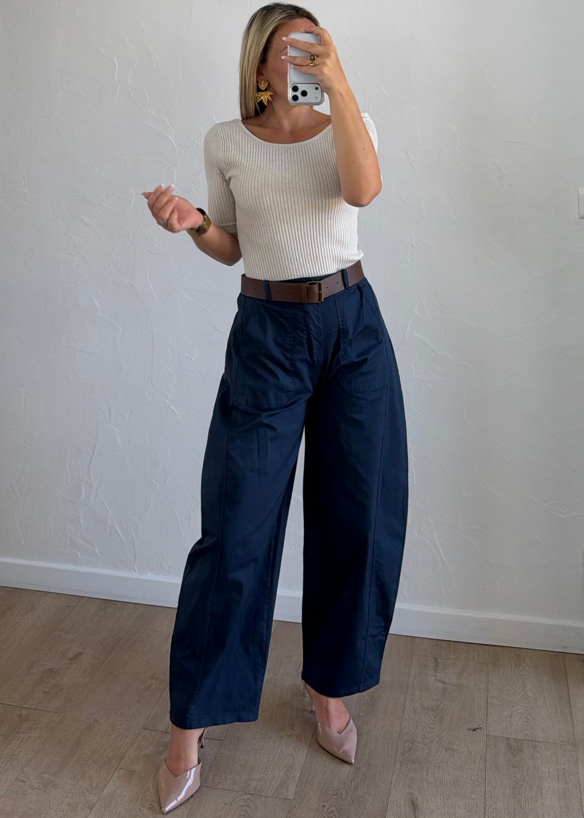 Pantalon Andrei marine