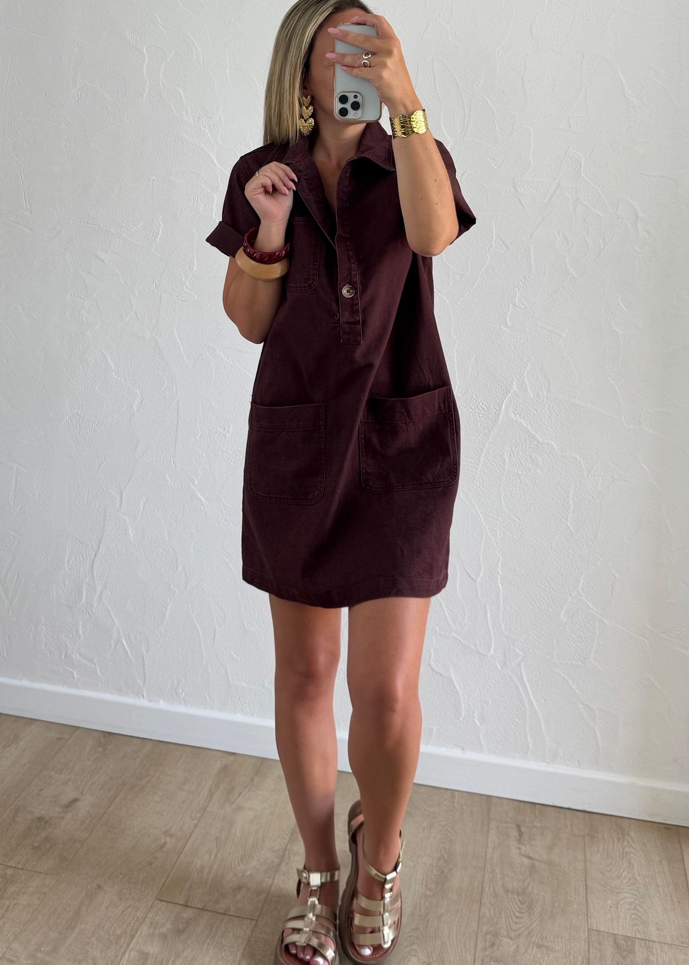 Robe PIATTO Bordeaux