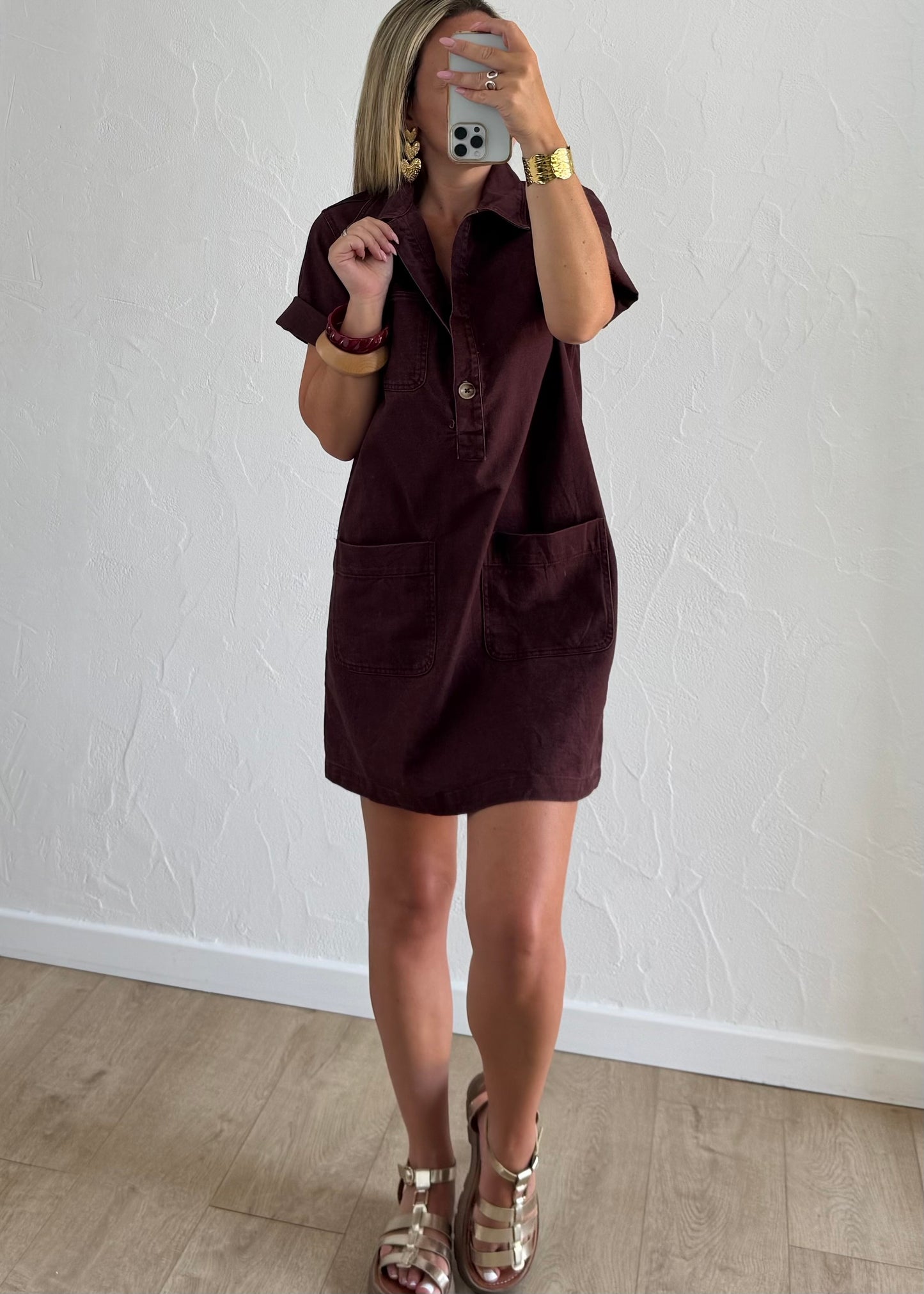 Robe PIATTO Bordeaux