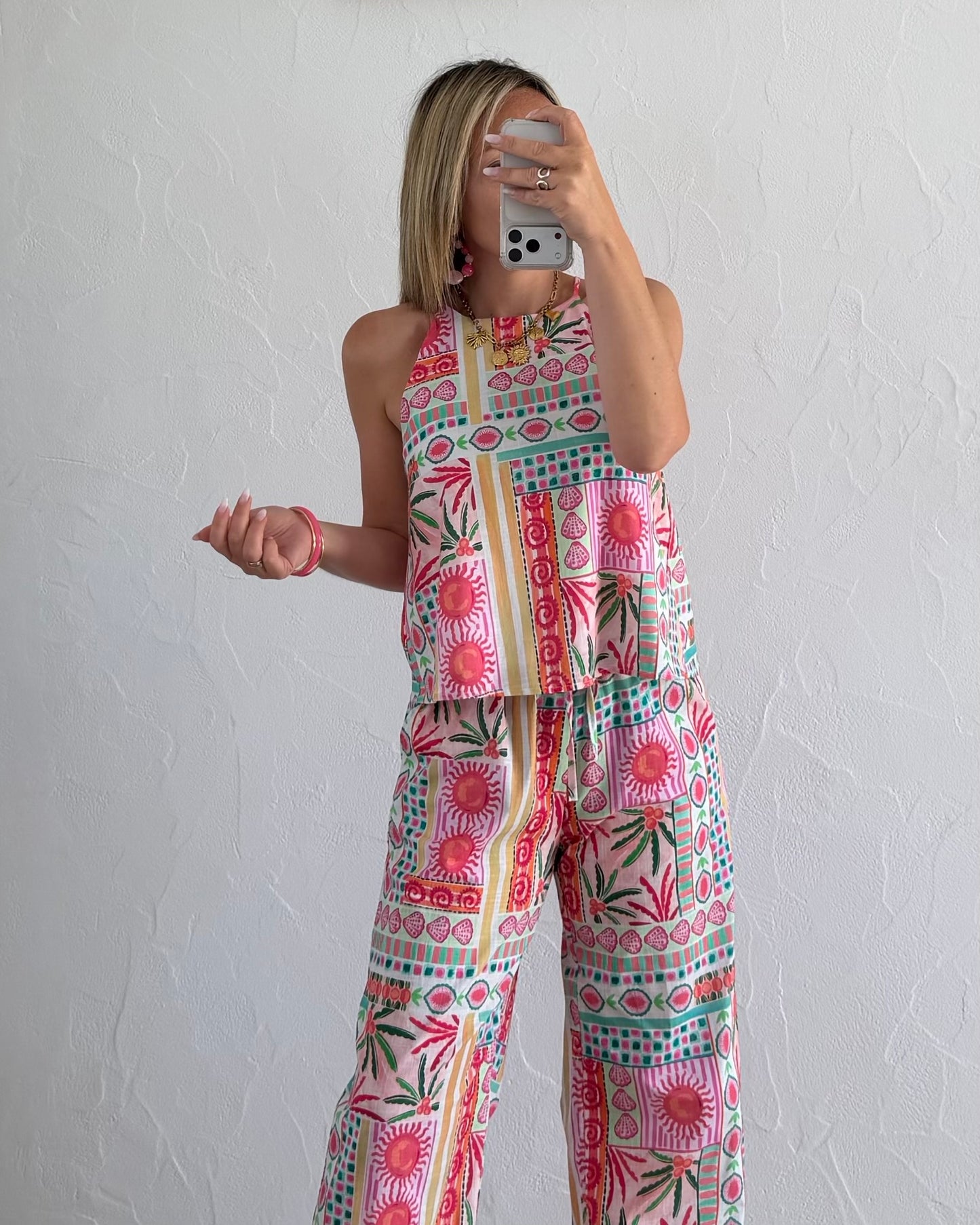 Pantalon SOLINE Fuschia