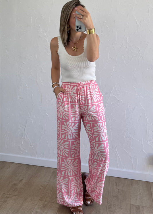 Pantalon Salomé Rose