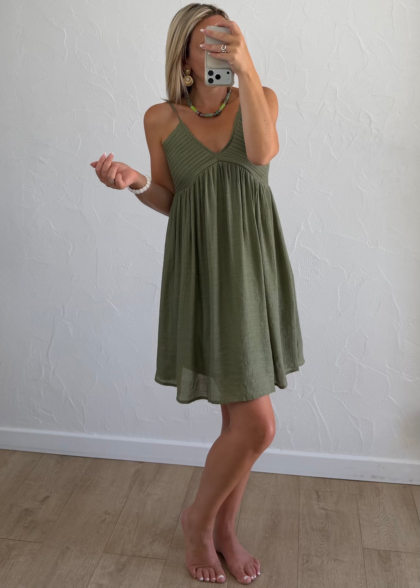 Robe ASTRID Kaki