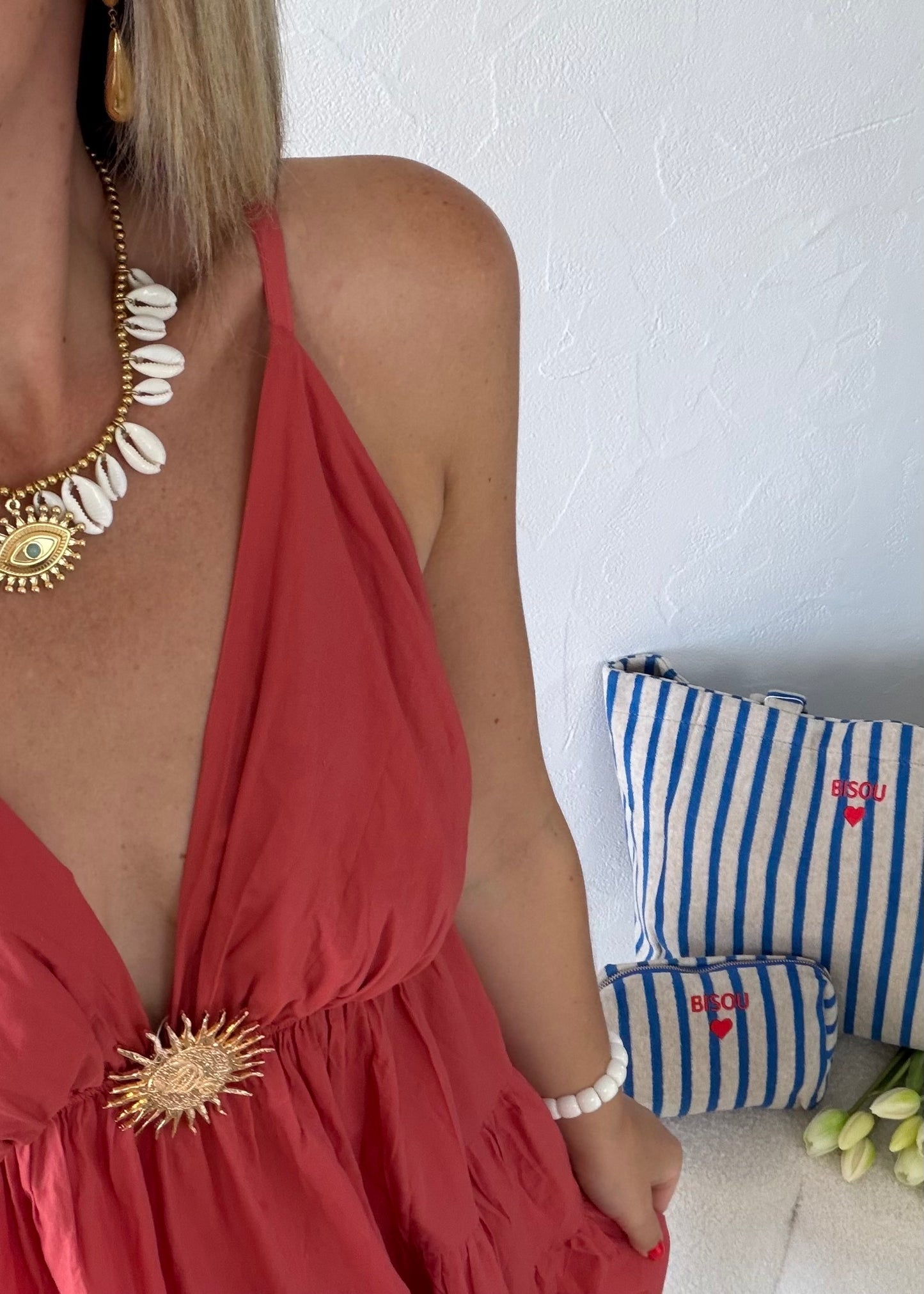 Robe MELODY Courte Terracotta