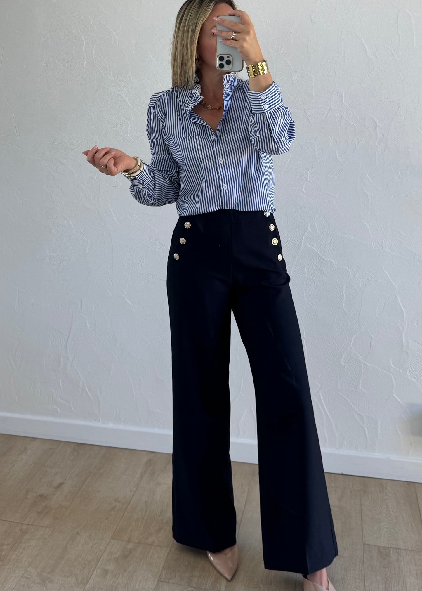 Pantalon MOANA Bleu marine
