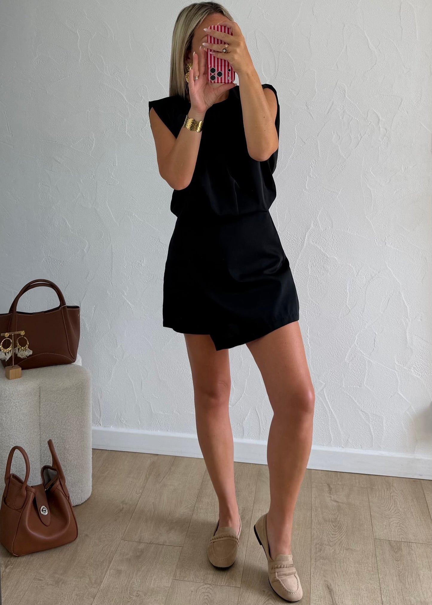 Combi-Short LEANA Noir