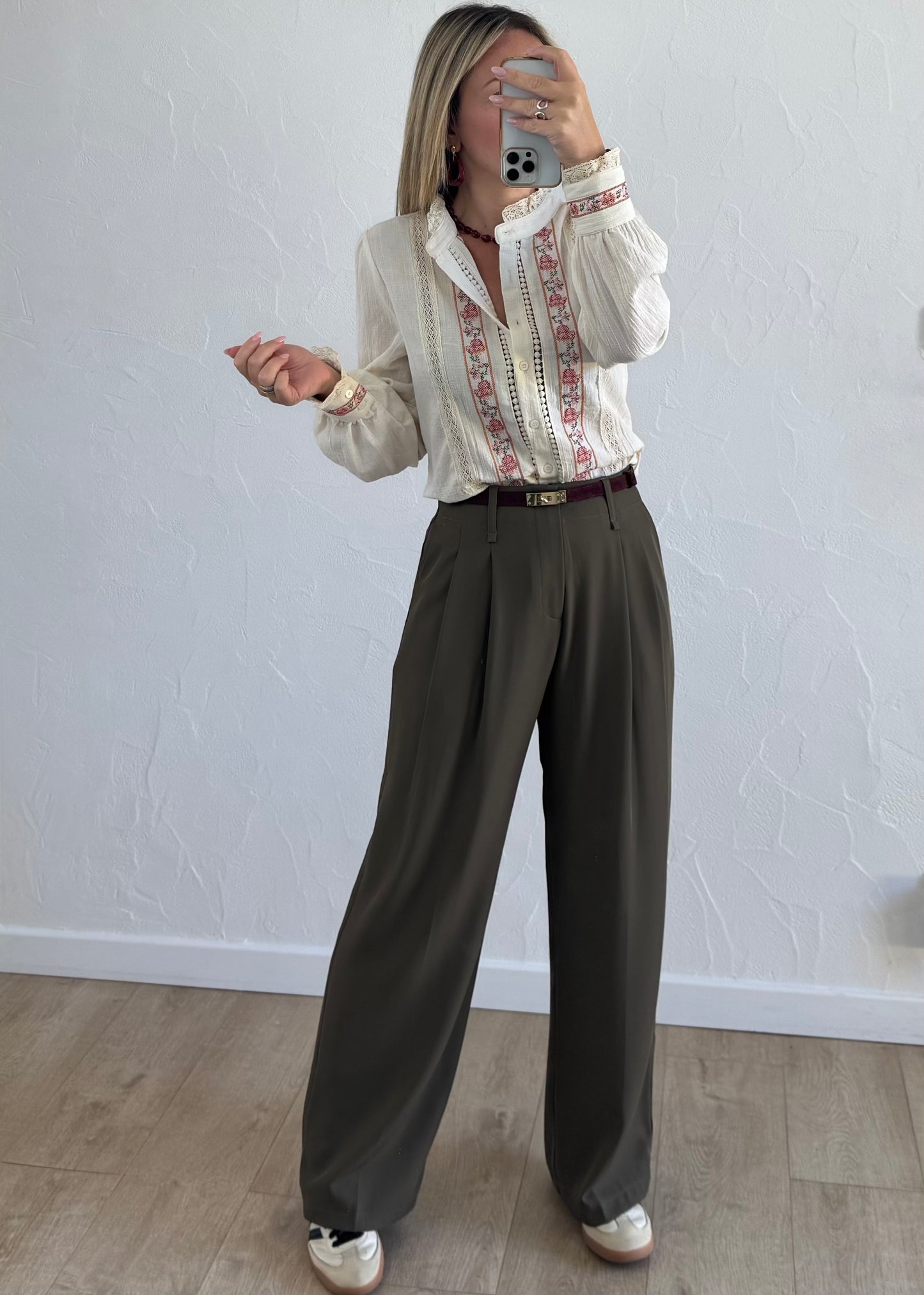 Pantalon SALOME Kaki
