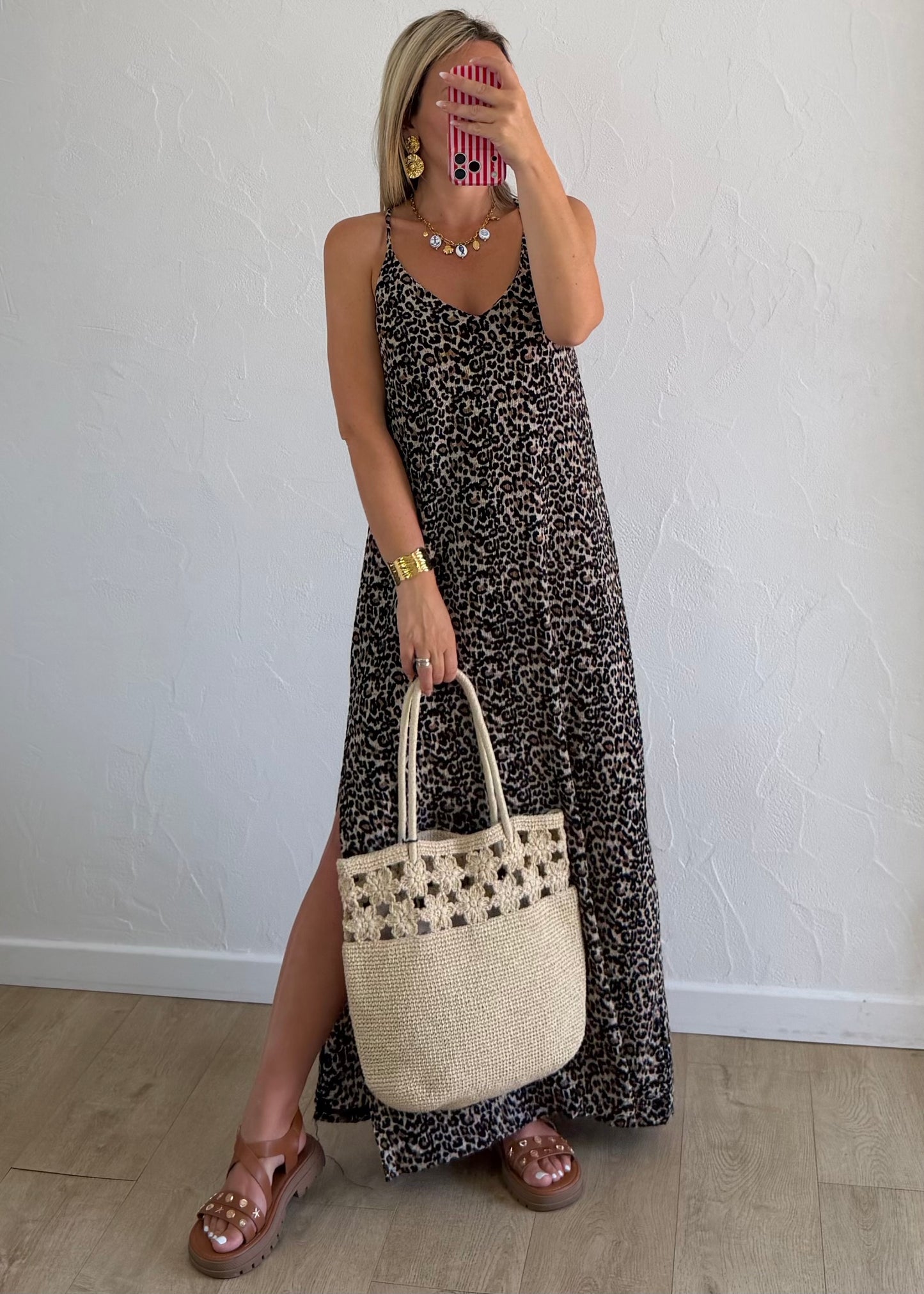 Robe GARANCE Léopard
