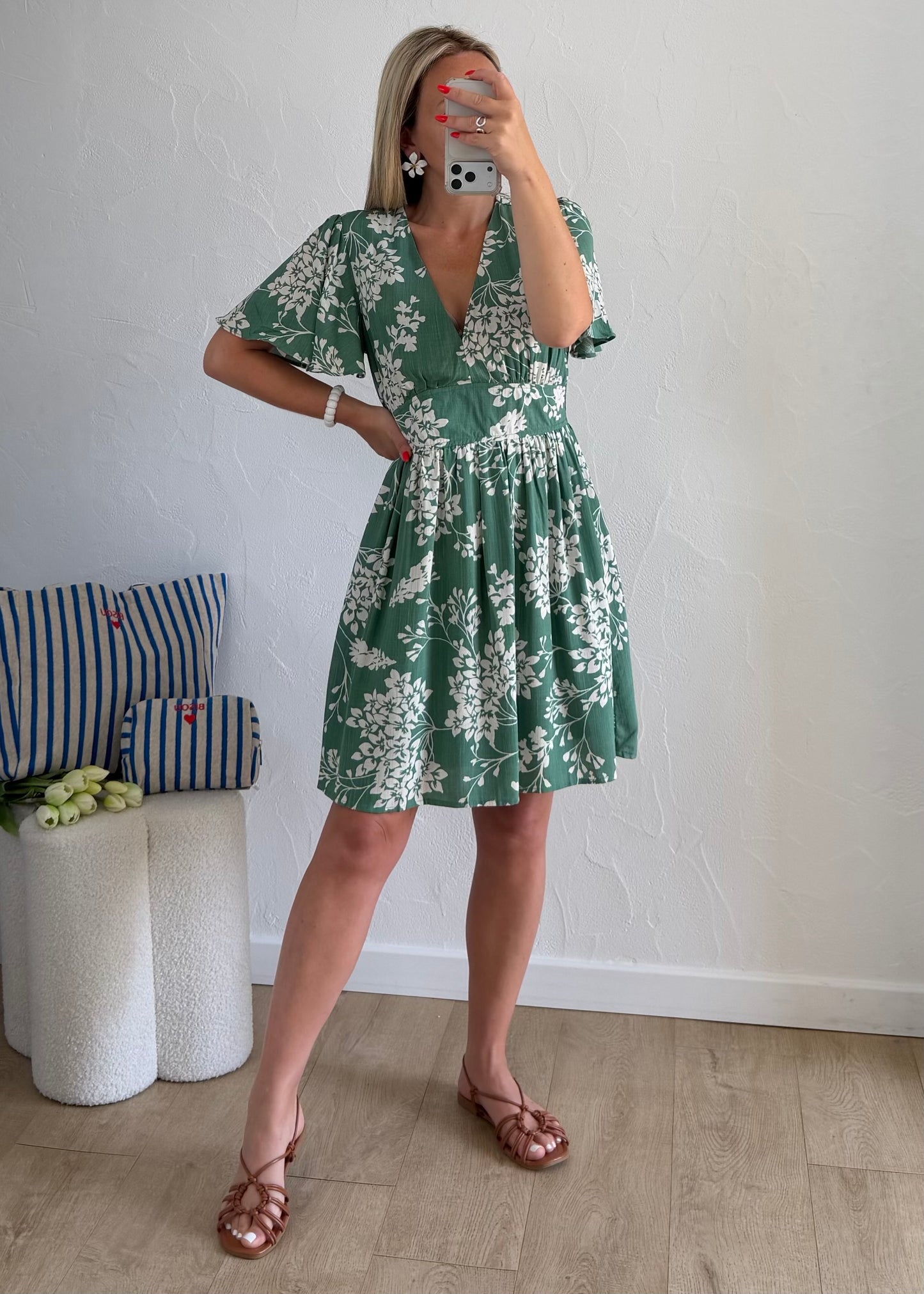 Robe NELIA Vert