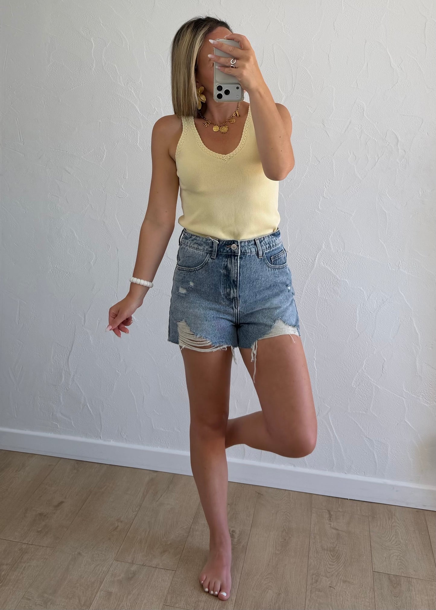 Débardeur LISE Jaune
