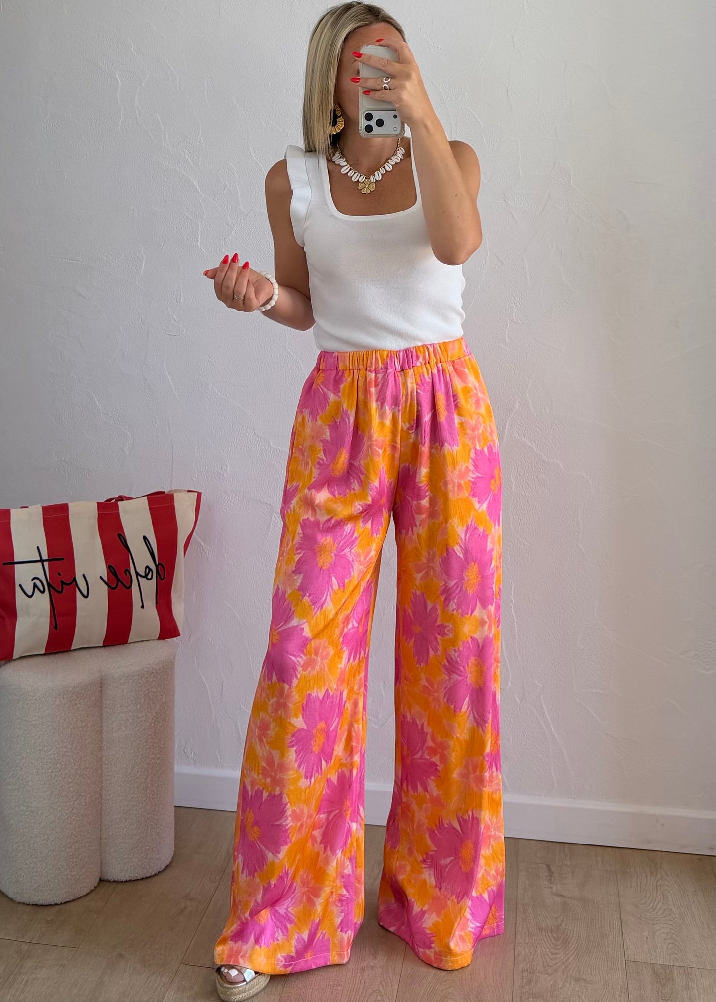 Pantalon LYANA Orange