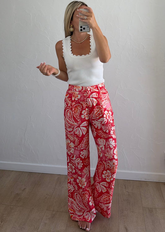 Pantalon MAHAUT Corail