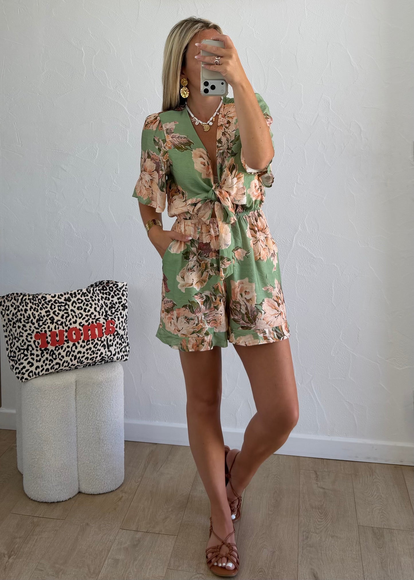 Combi-short SOLINE Vert 🌴