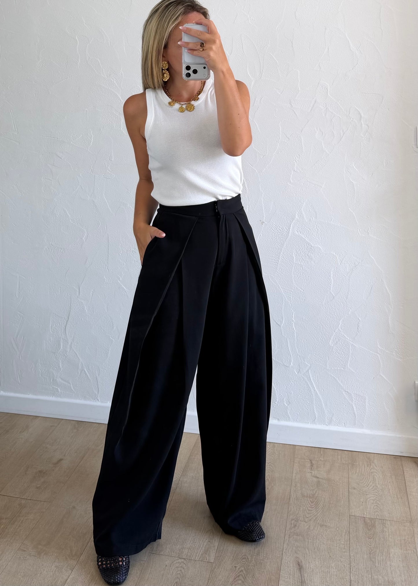 Pantalon Nero noir