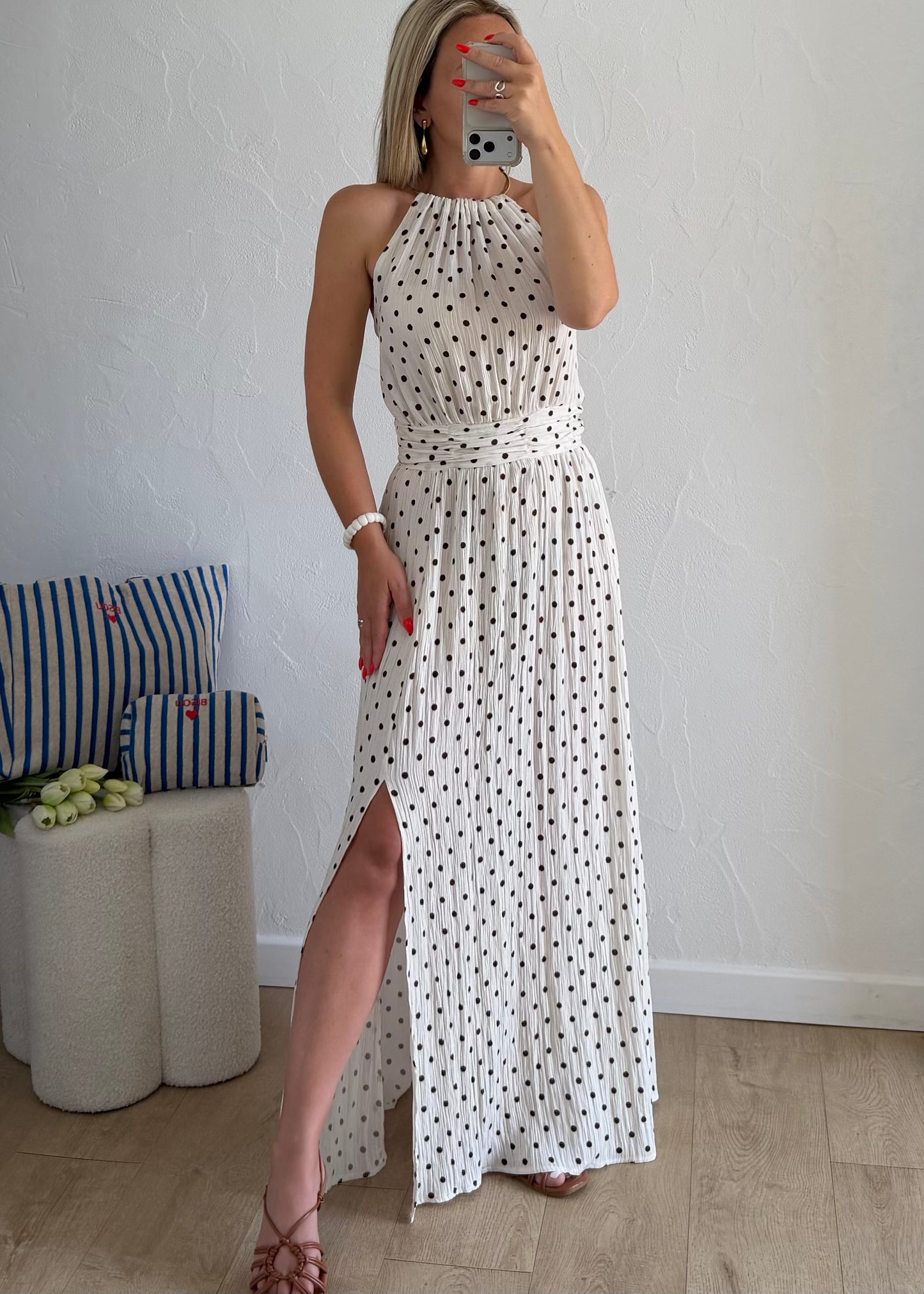 Robe NINA Ecru