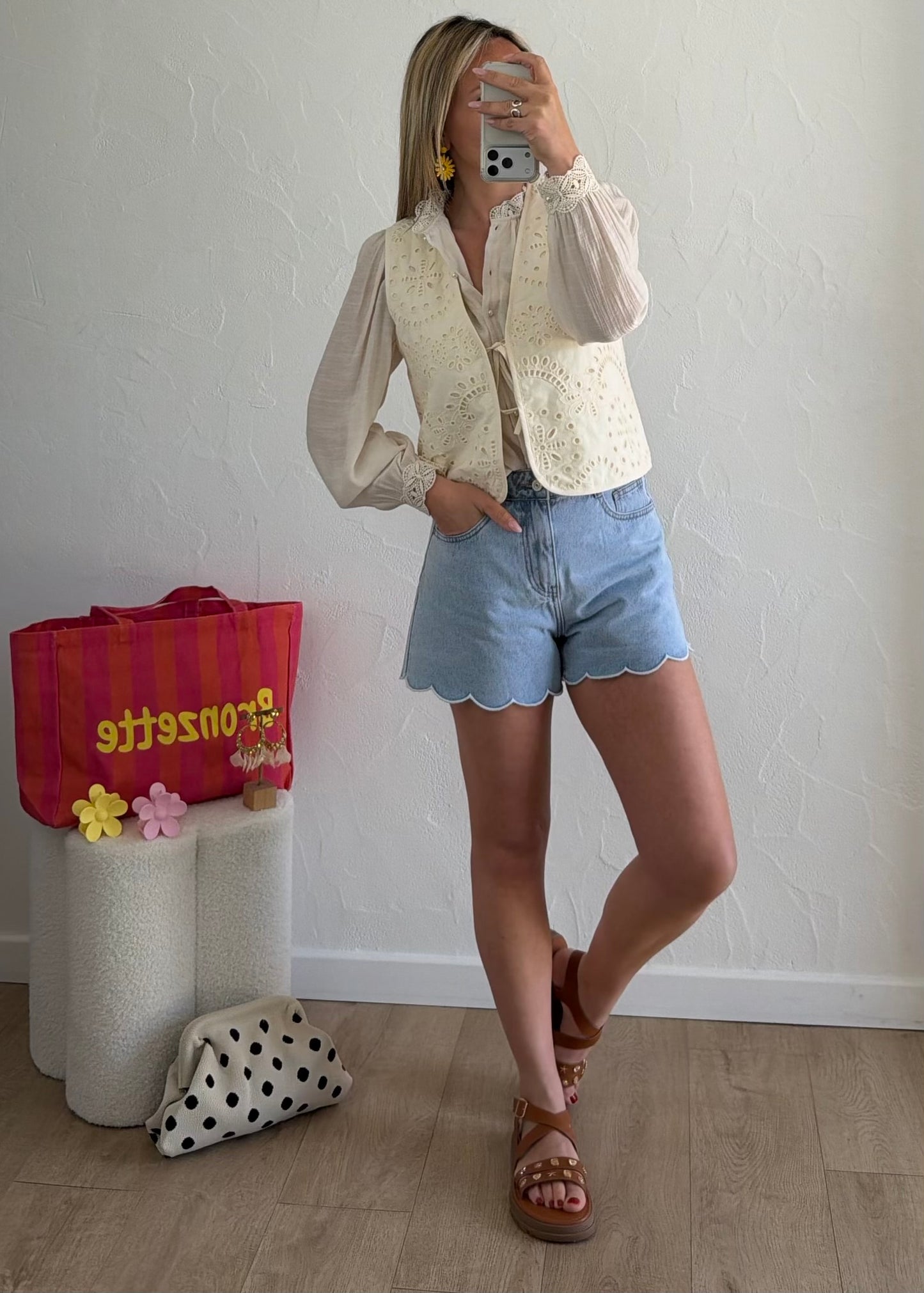 Gilet SILO Ivoire
