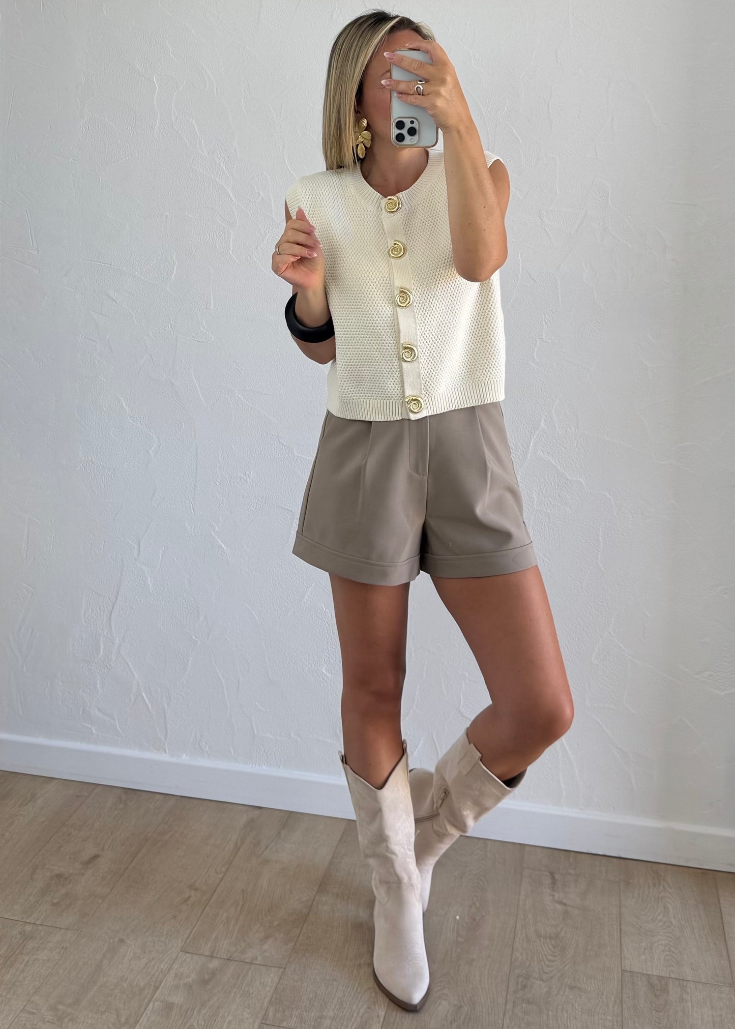 Short FLAVIE Beige