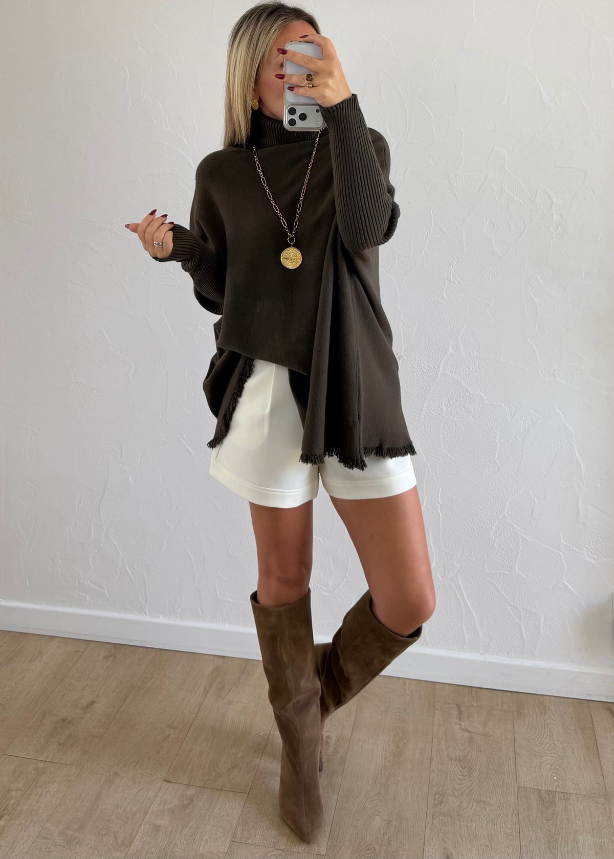 Pull Christie kaki