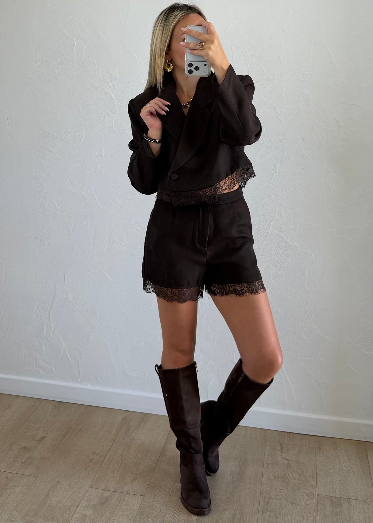 Blazer Jenna chocolat