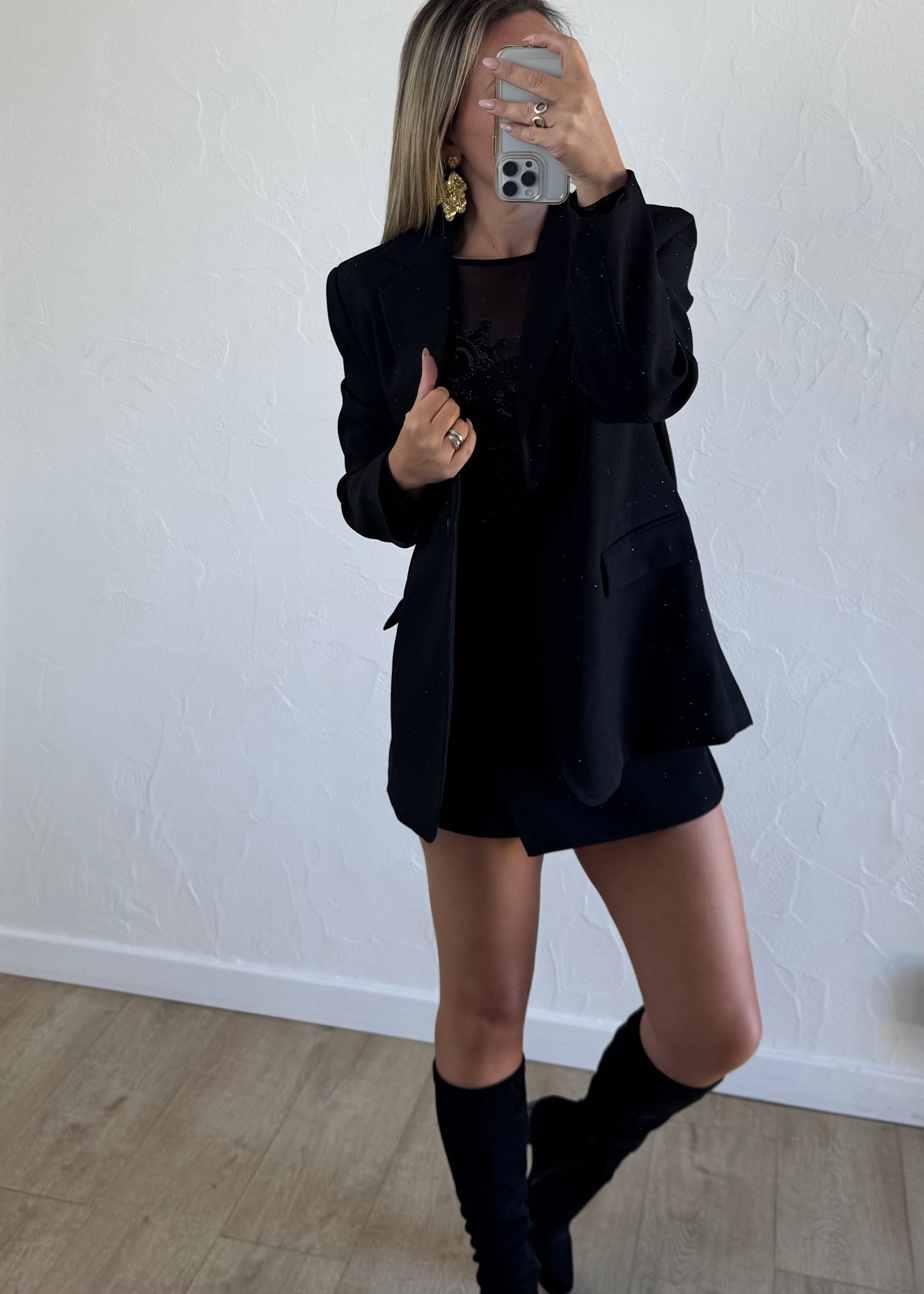 Jupe-short SOLEANNE Noir