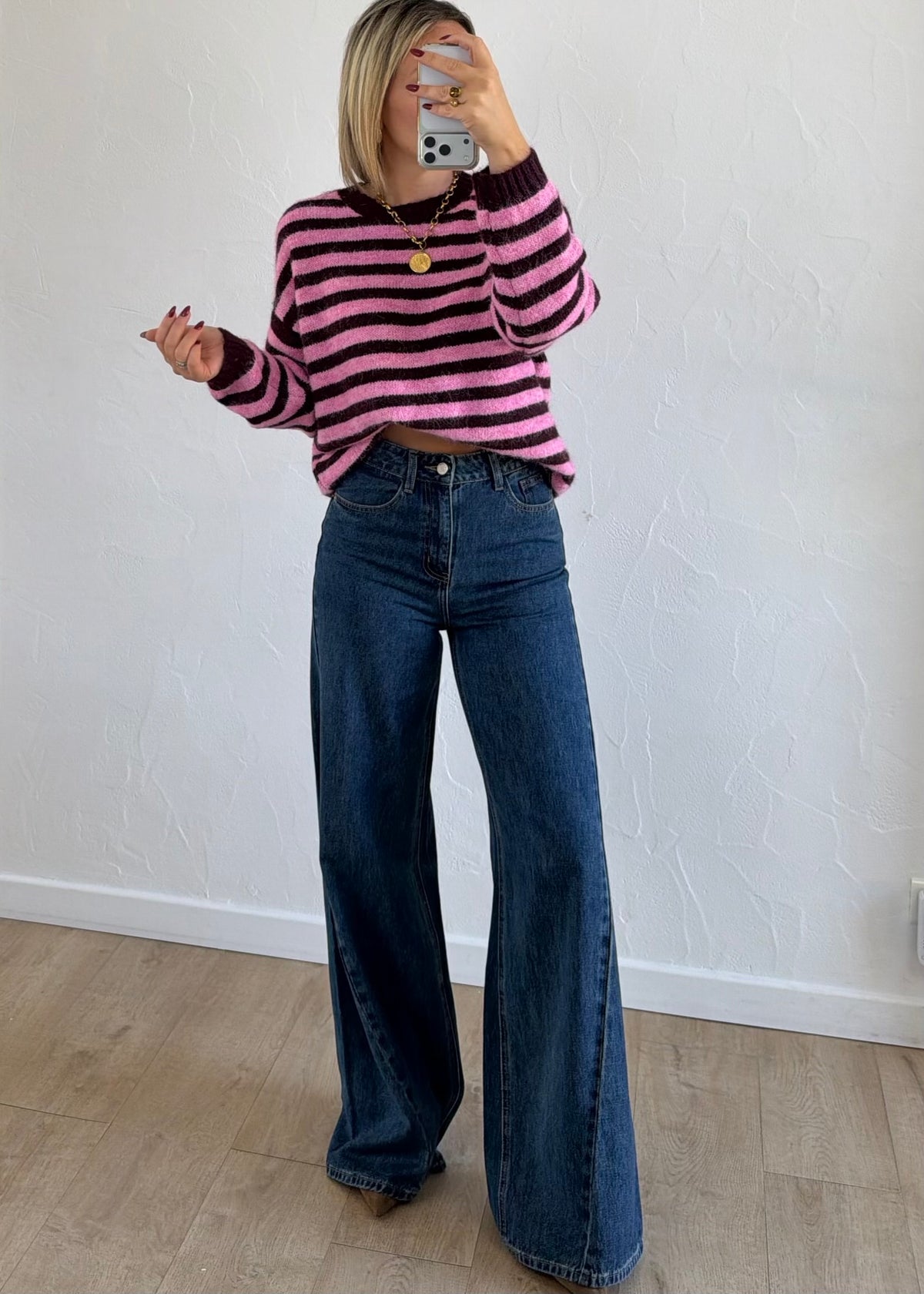 Pull Maylo rayé