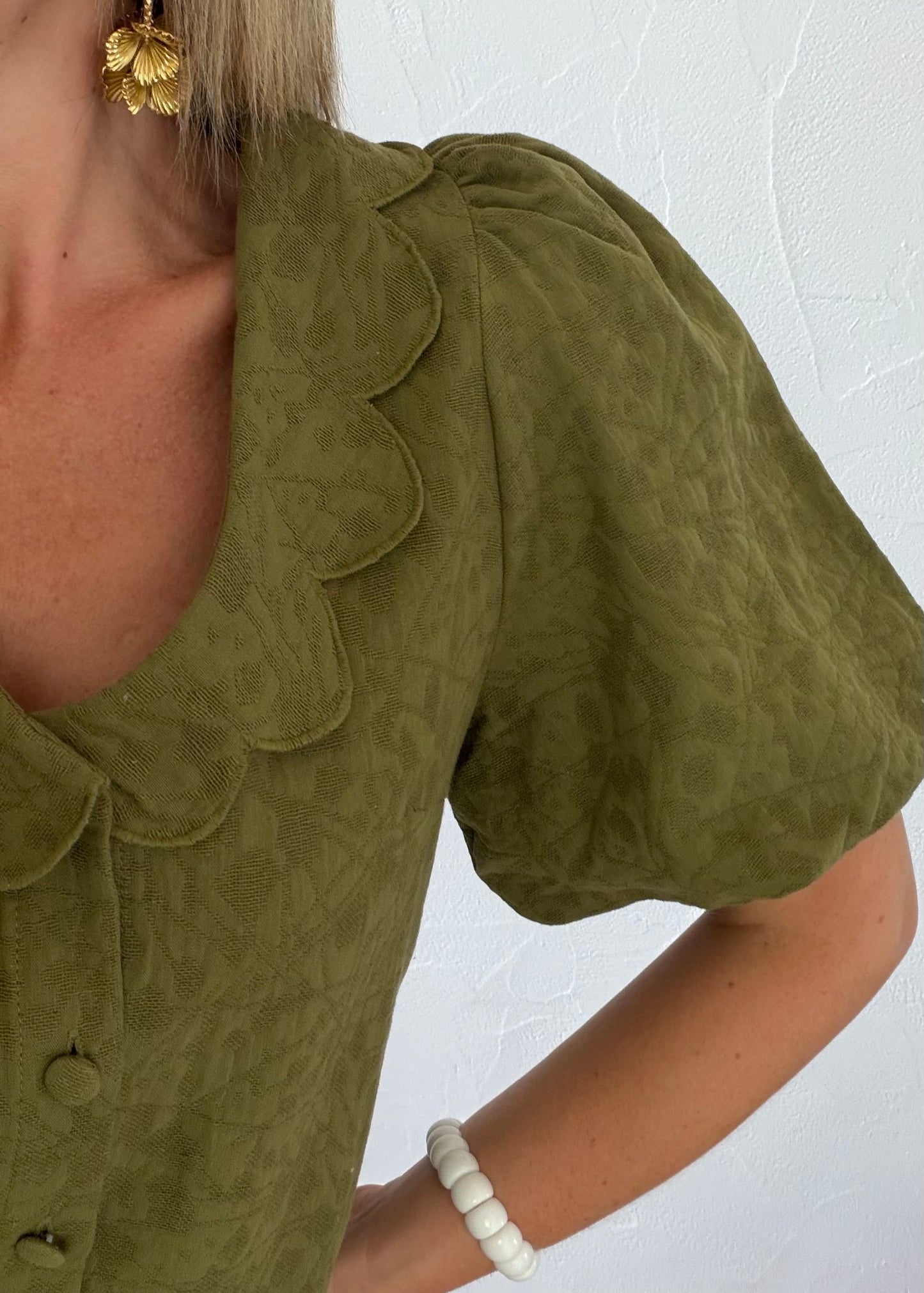 Robe ÉNORA Kaki
