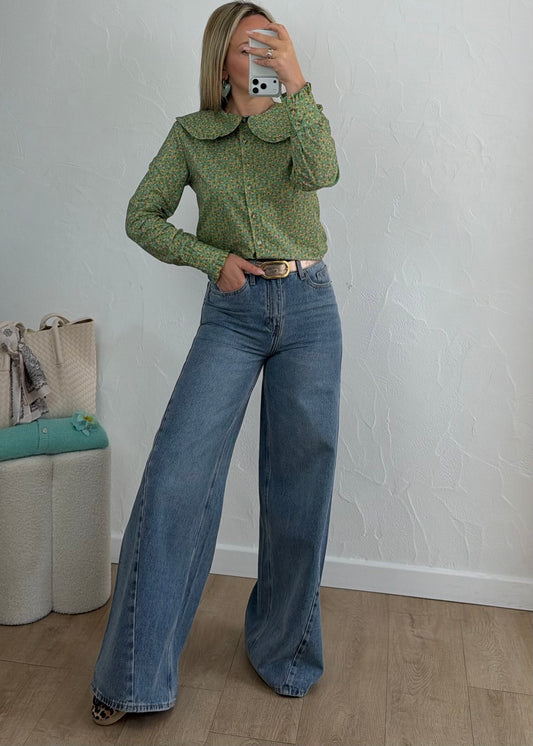 Chemisier JUSTINE Vert