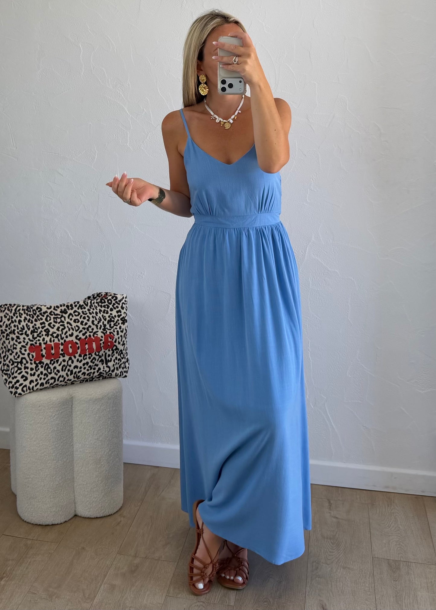 Robe FLORA Bleu