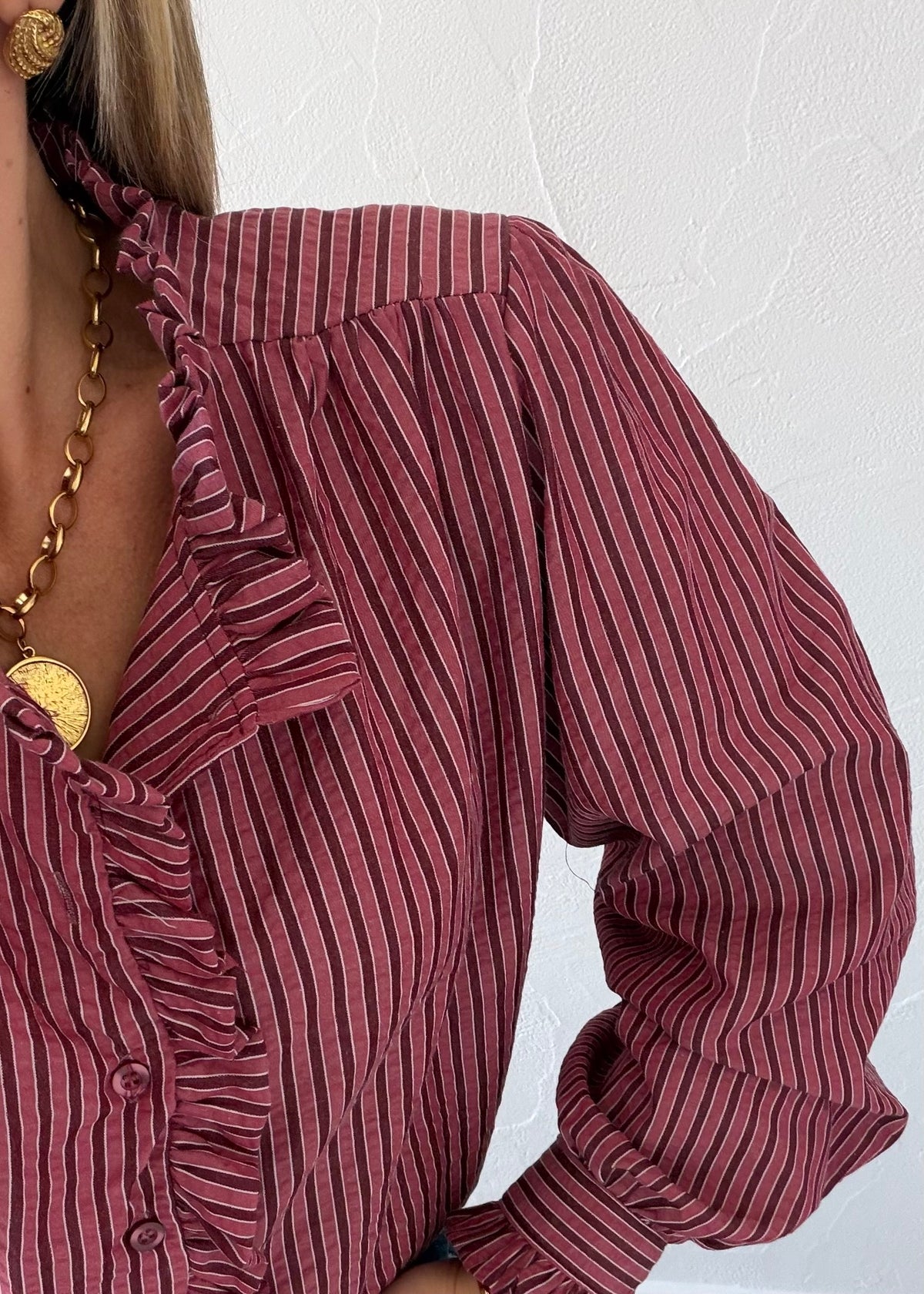Chemise Marjory rayée