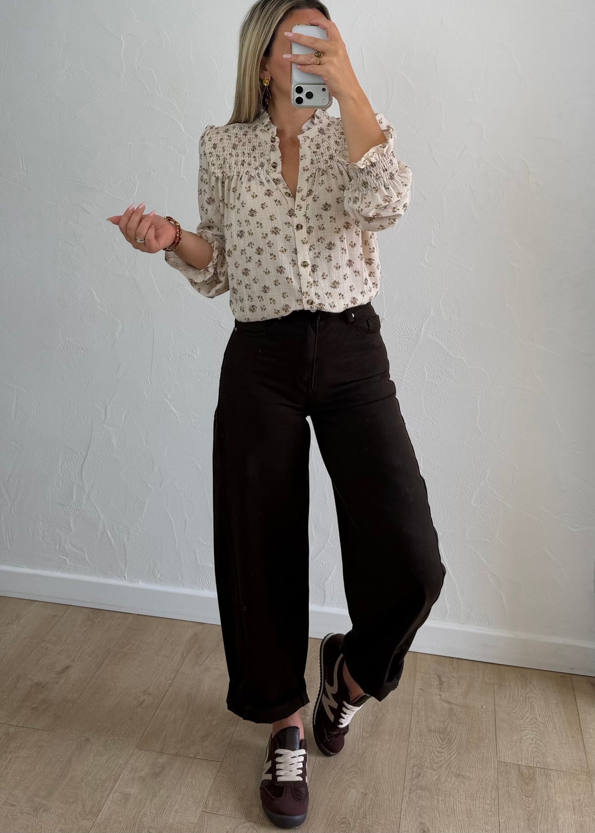 Blouse Maelle fleurie