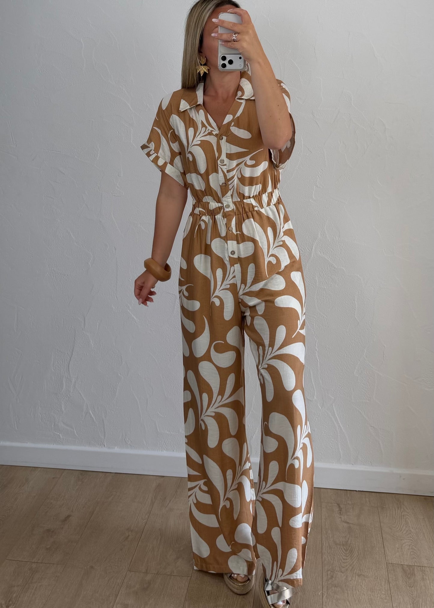 Combi-pantalon ALIX Abricot