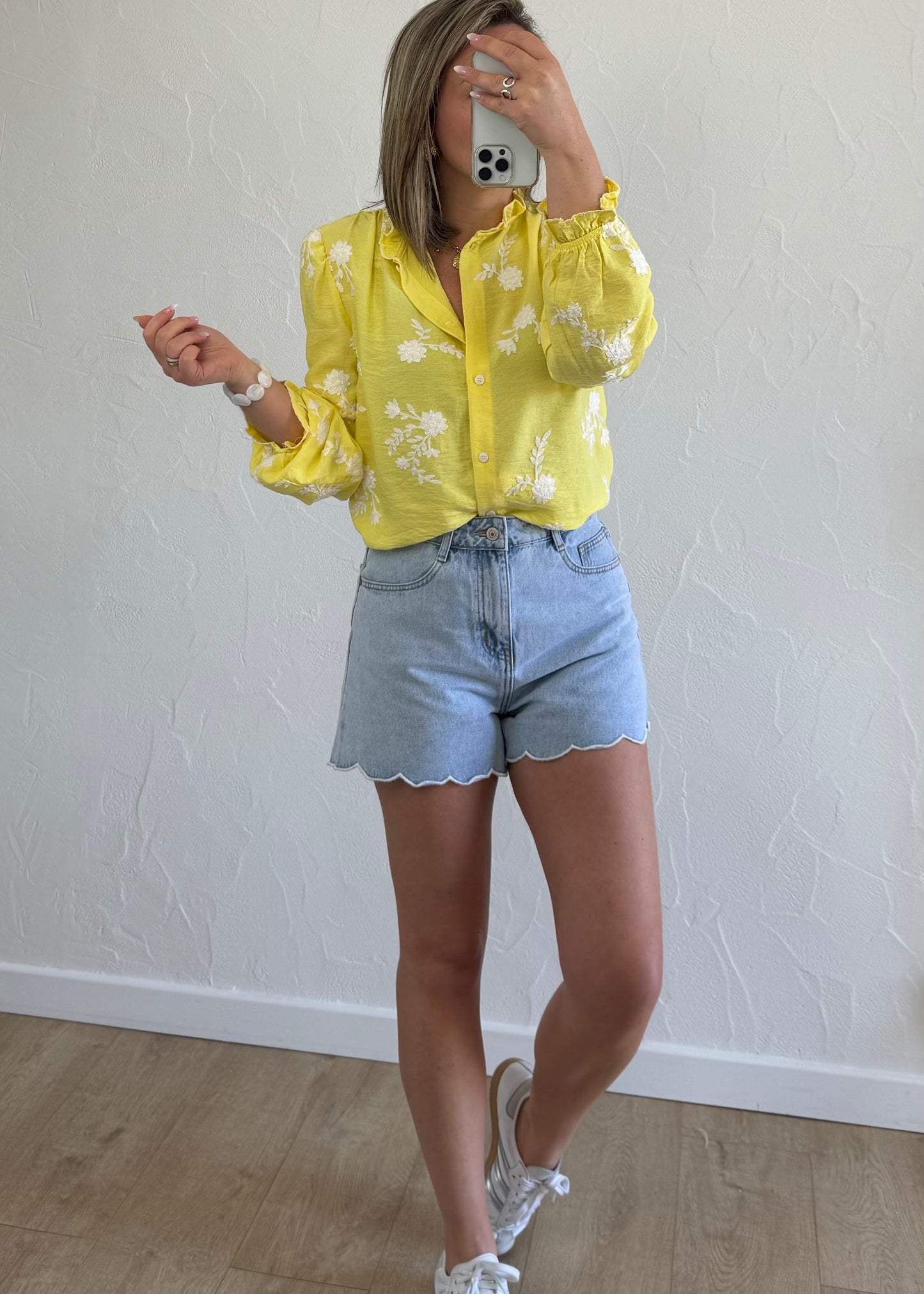 Chemisier Ambre Jaune