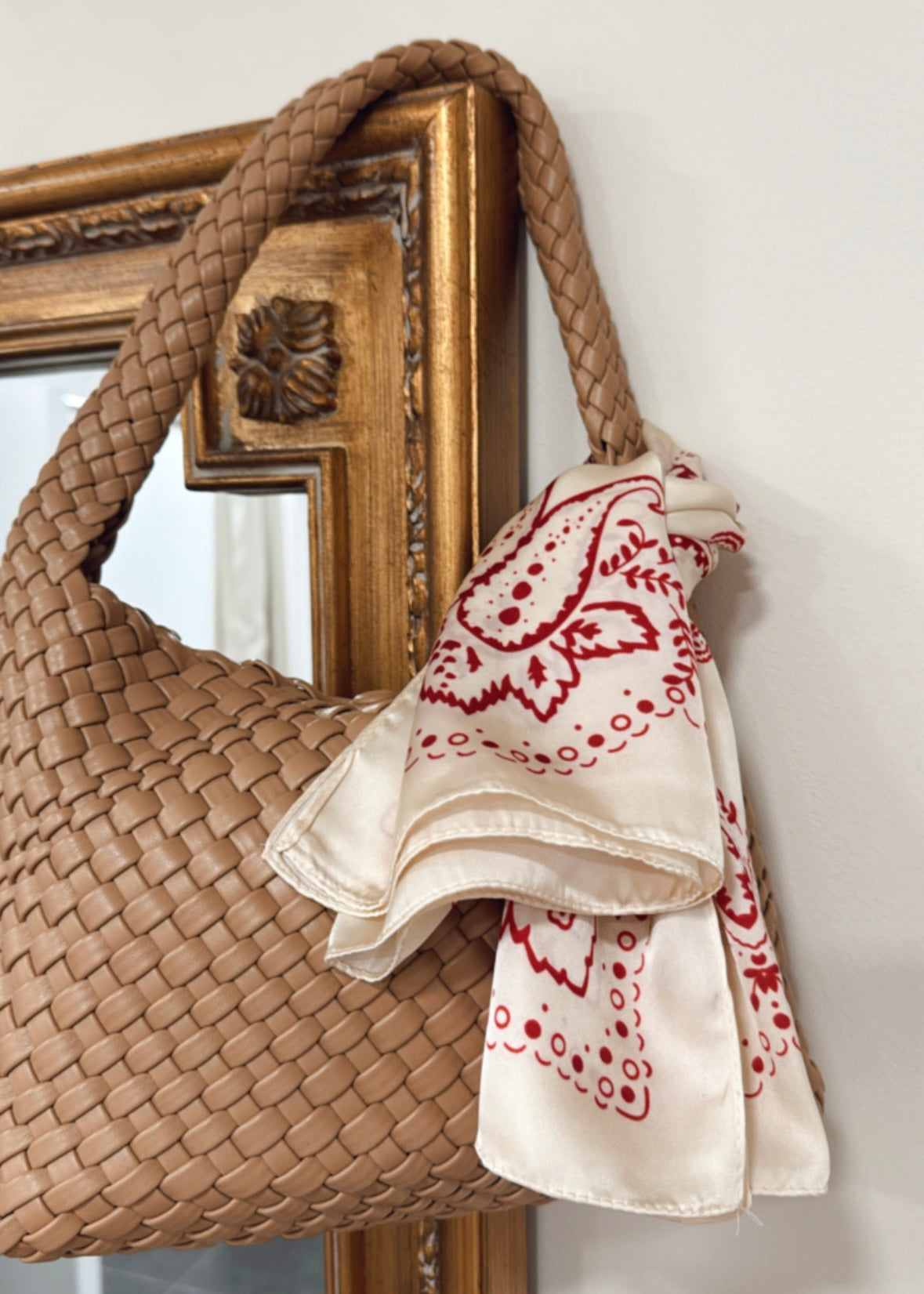 Foulard rose