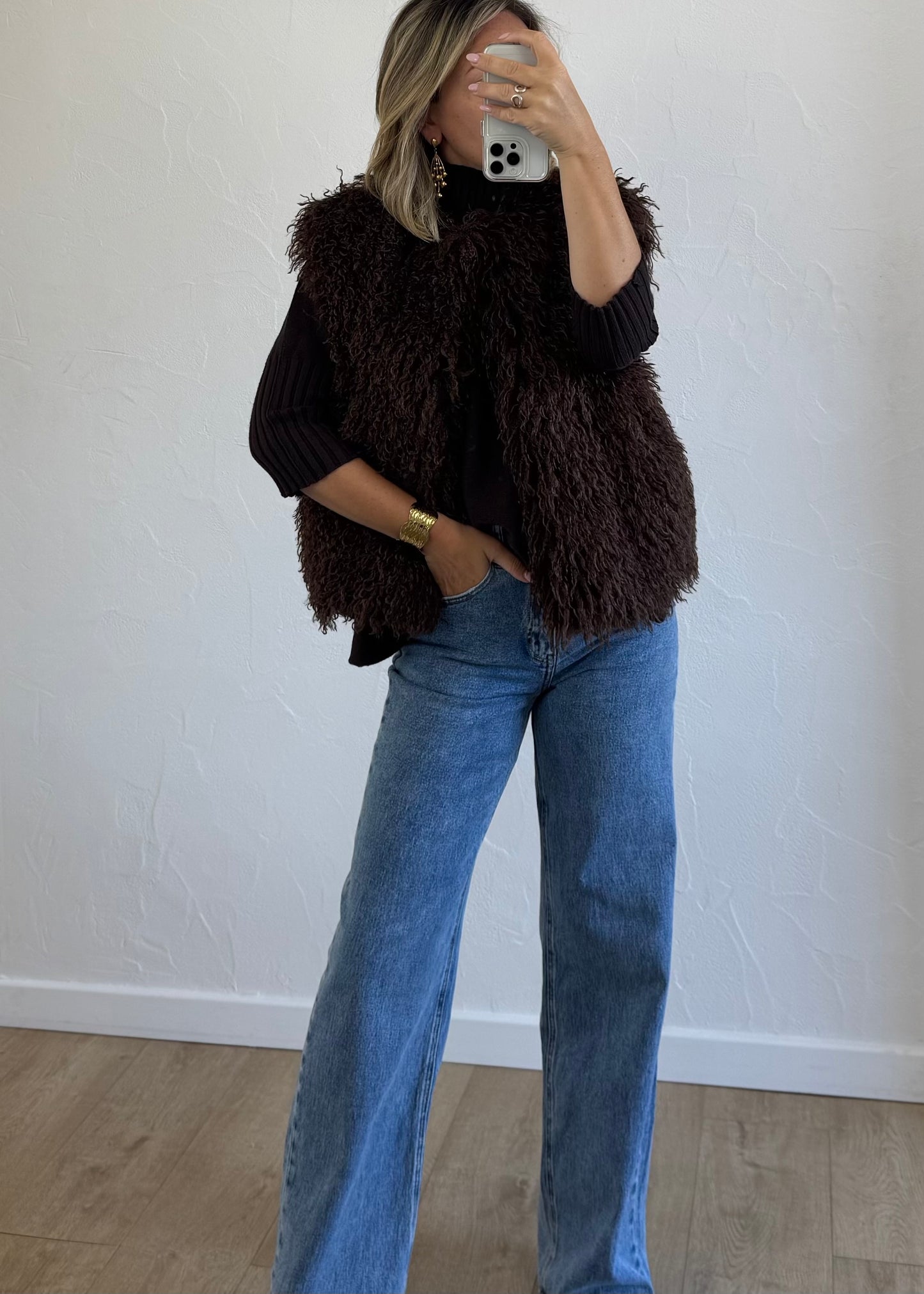 Veste LUNORE Chocolat