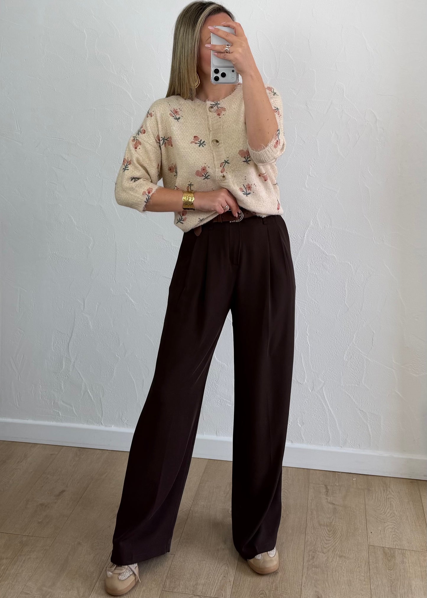 Gilet MARGUERITE Beige