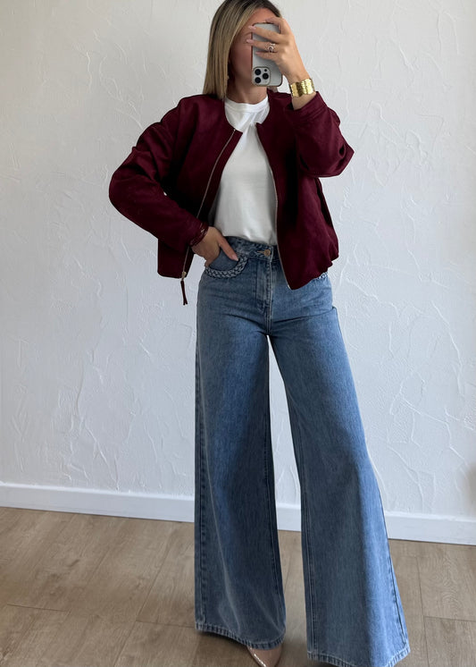 Veste BLEUET Bordeaux