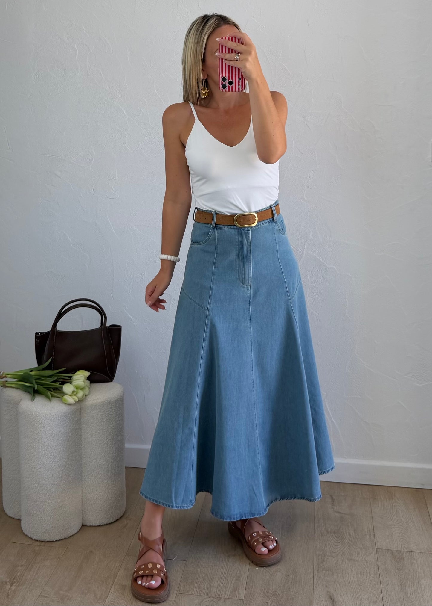 Jupe ROMY Bleu