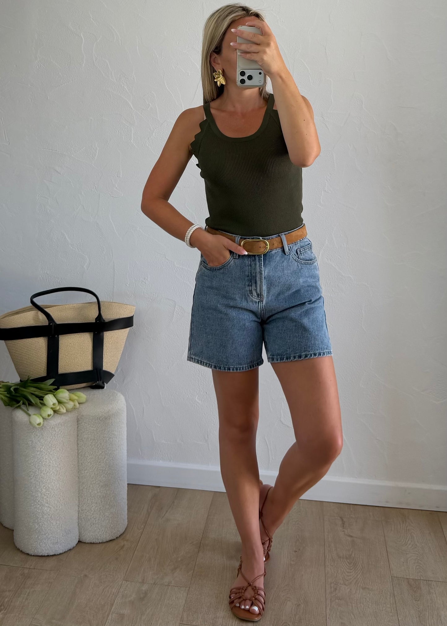 Débardeur CASSIE Kaki